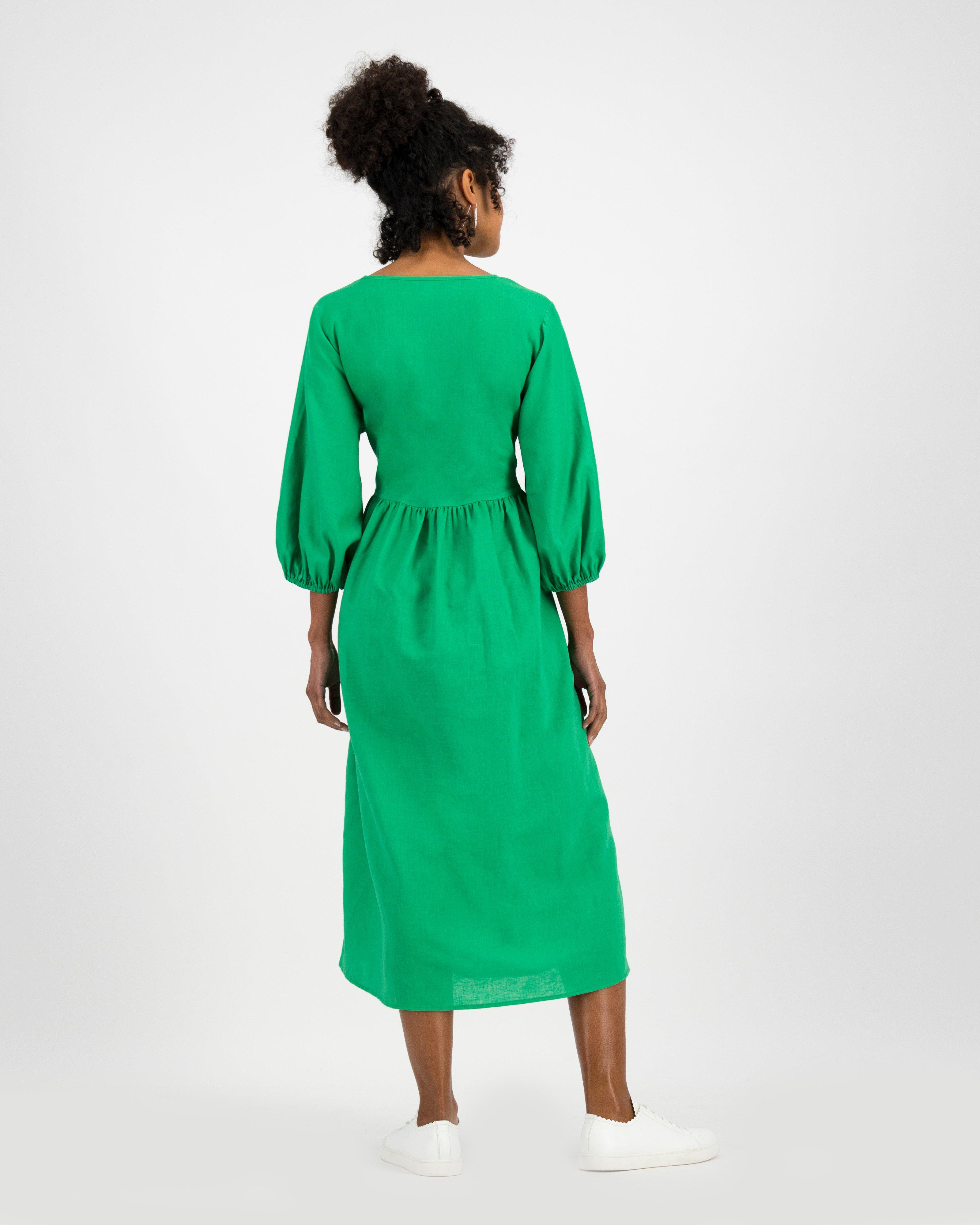 Millie Dress -  green