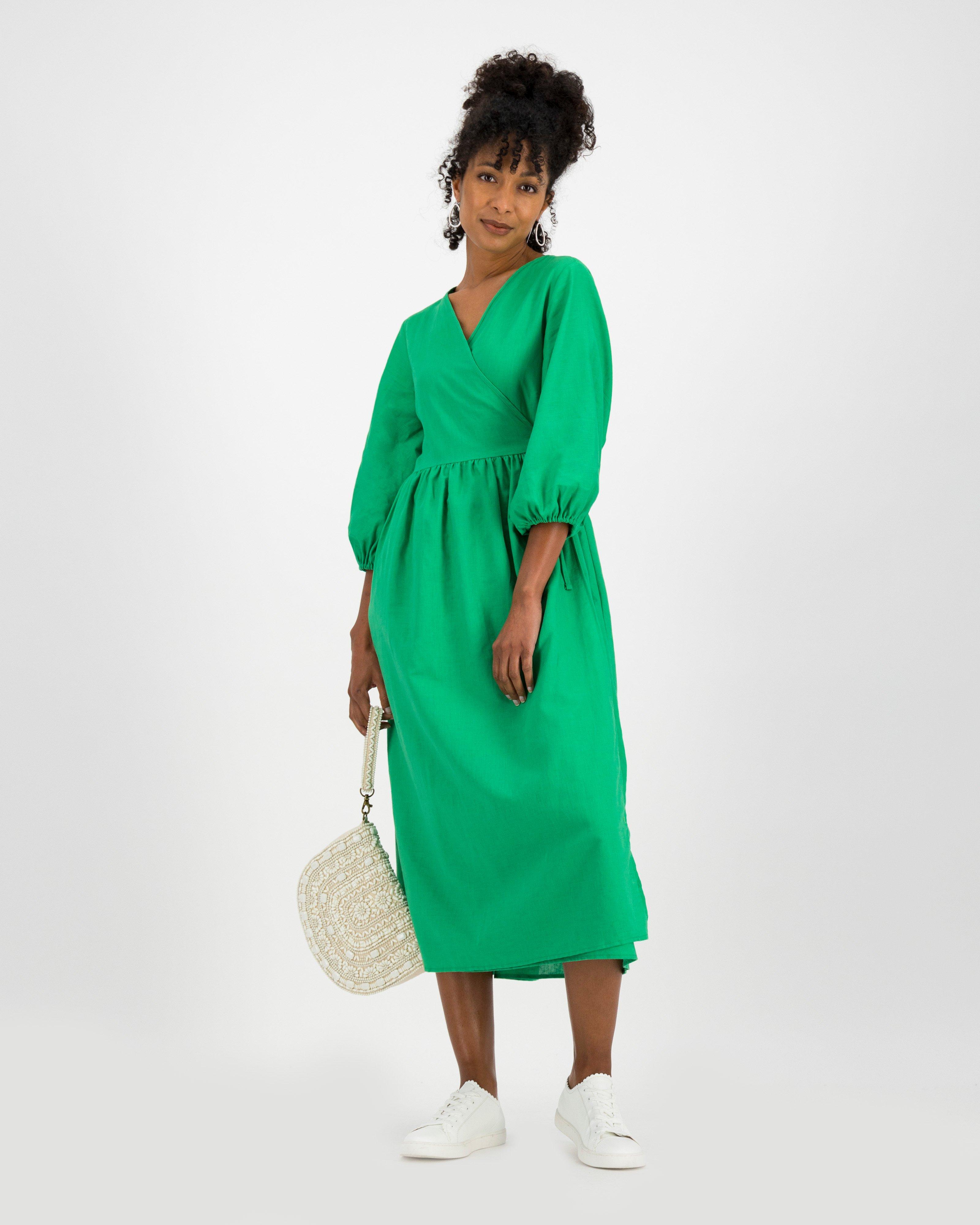 Millie Dress -  green