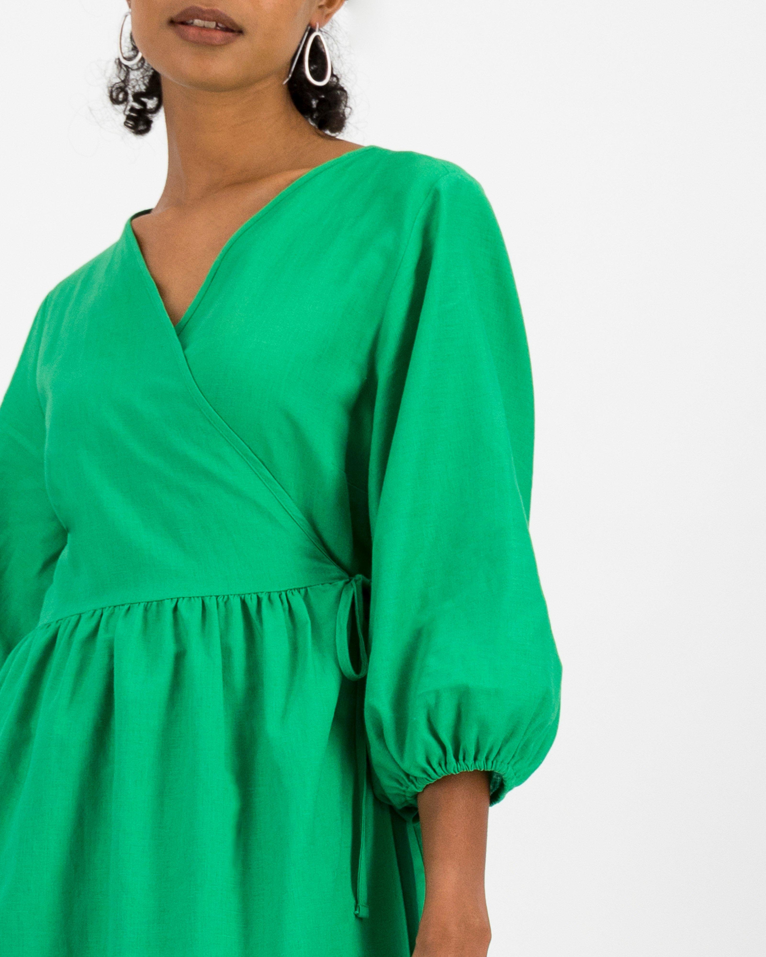 Millie Dress -  green