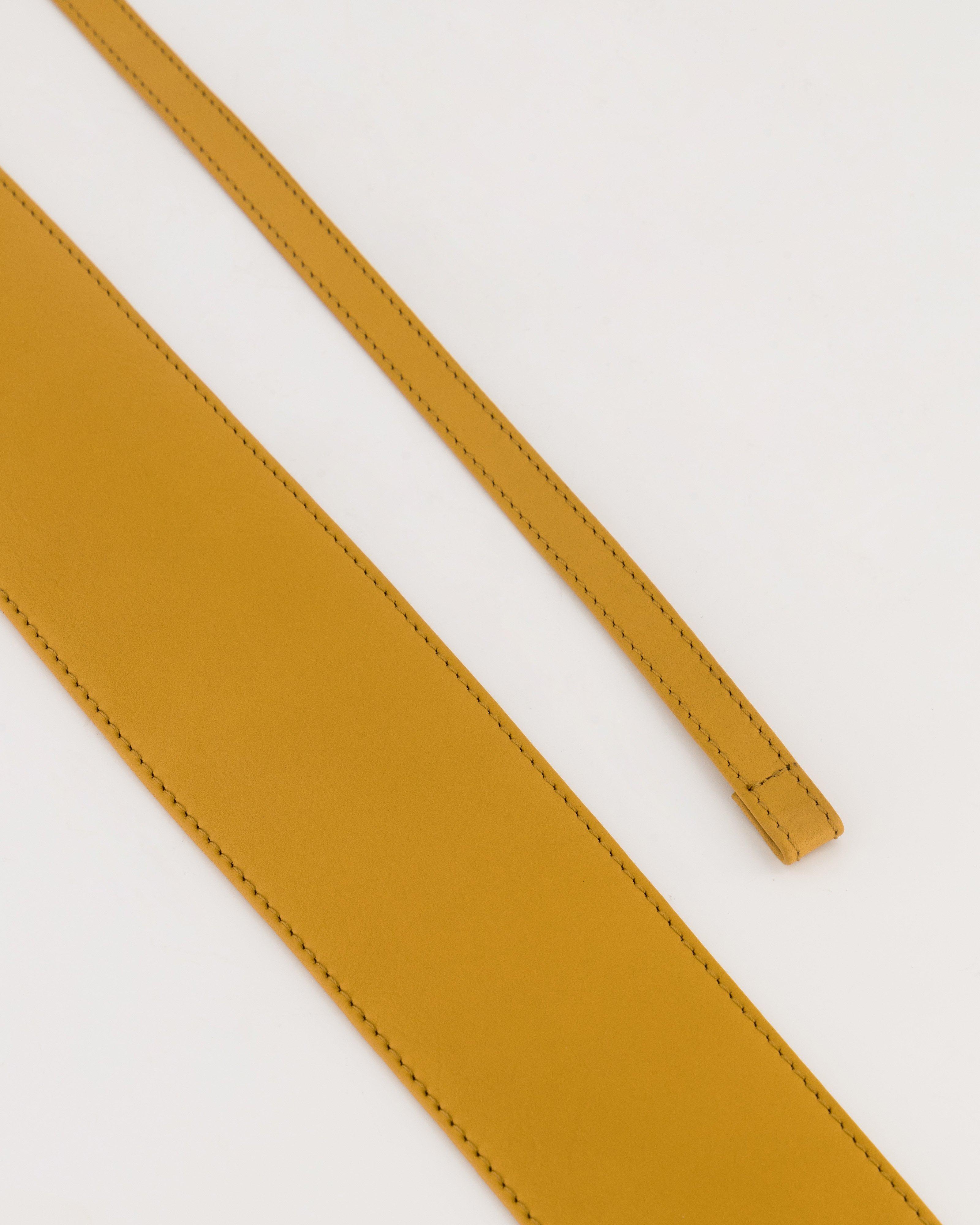 Tinari Looped Waist Belt -  tan