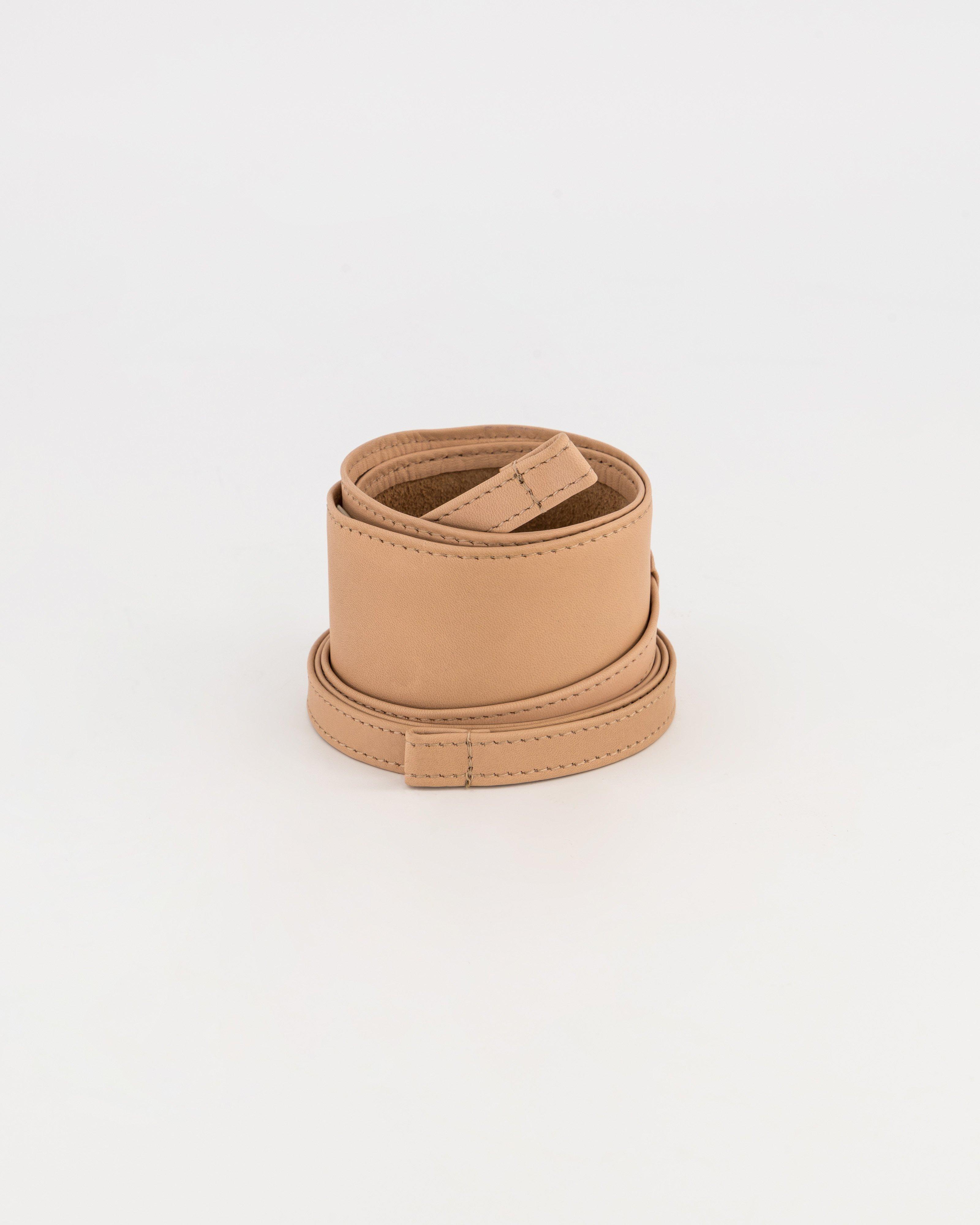 Tinari Looped Waist Belt -  nude