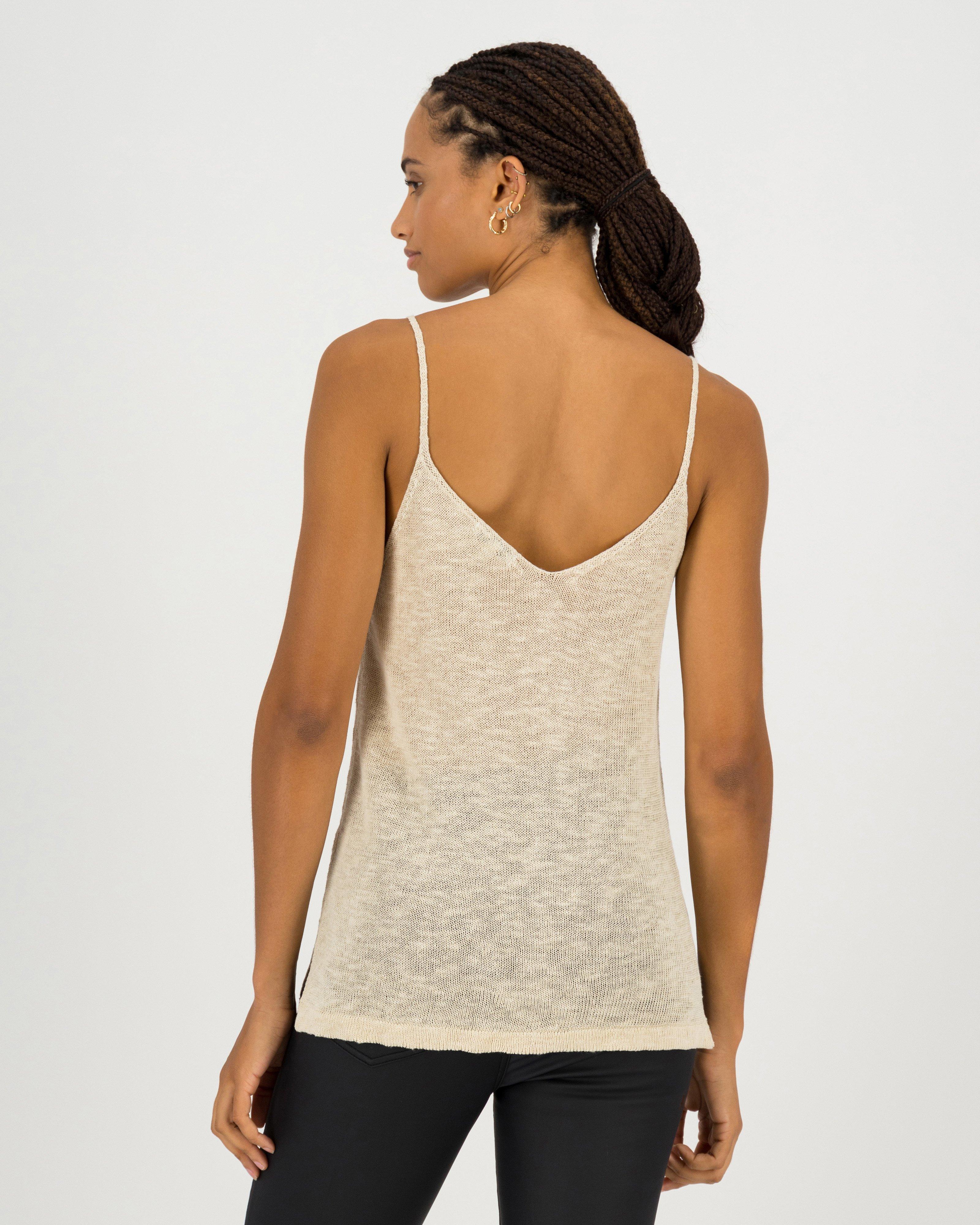 Farren Knitwear Top -  stone