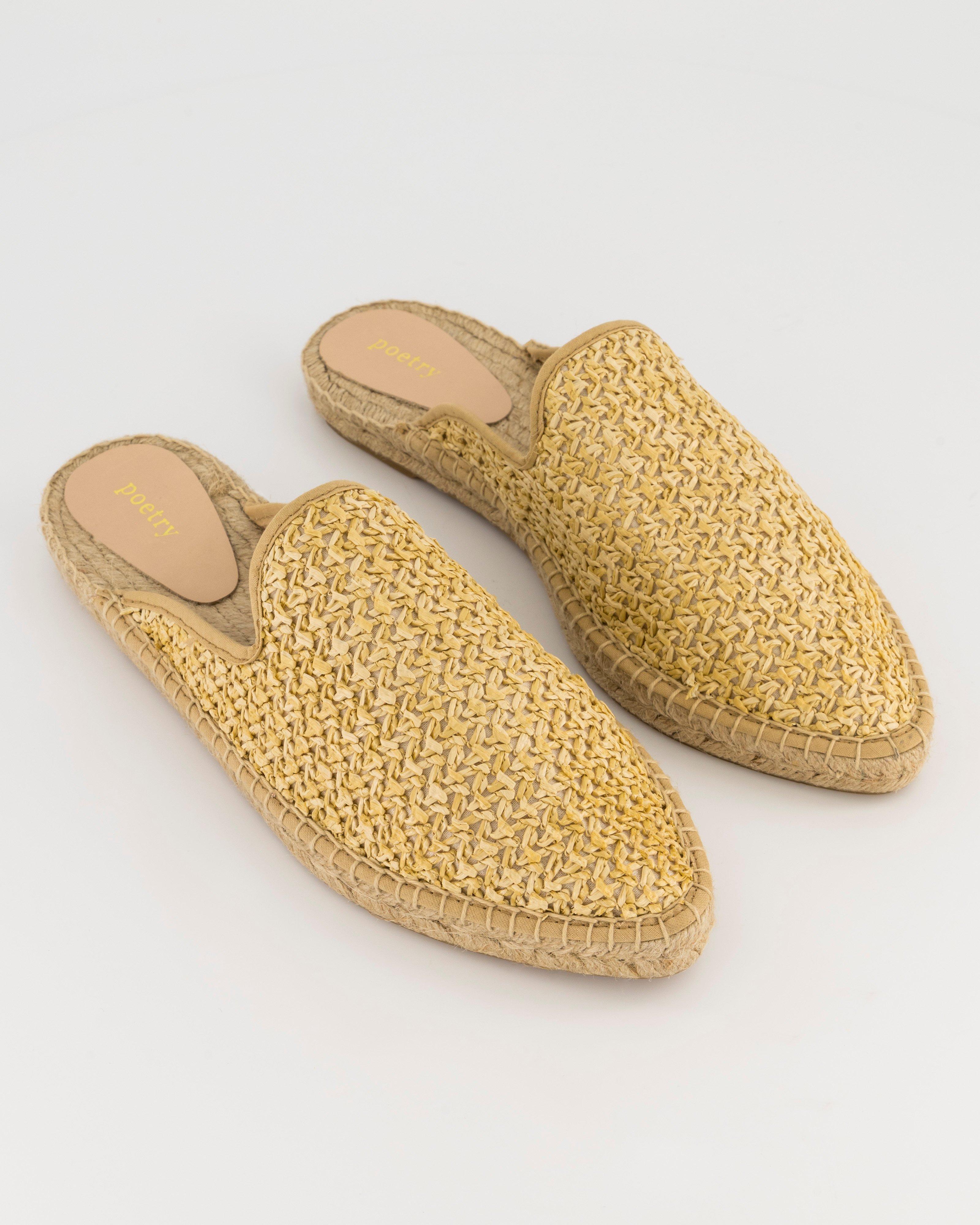 Rochelle Espadrille Mule -  oatmeal