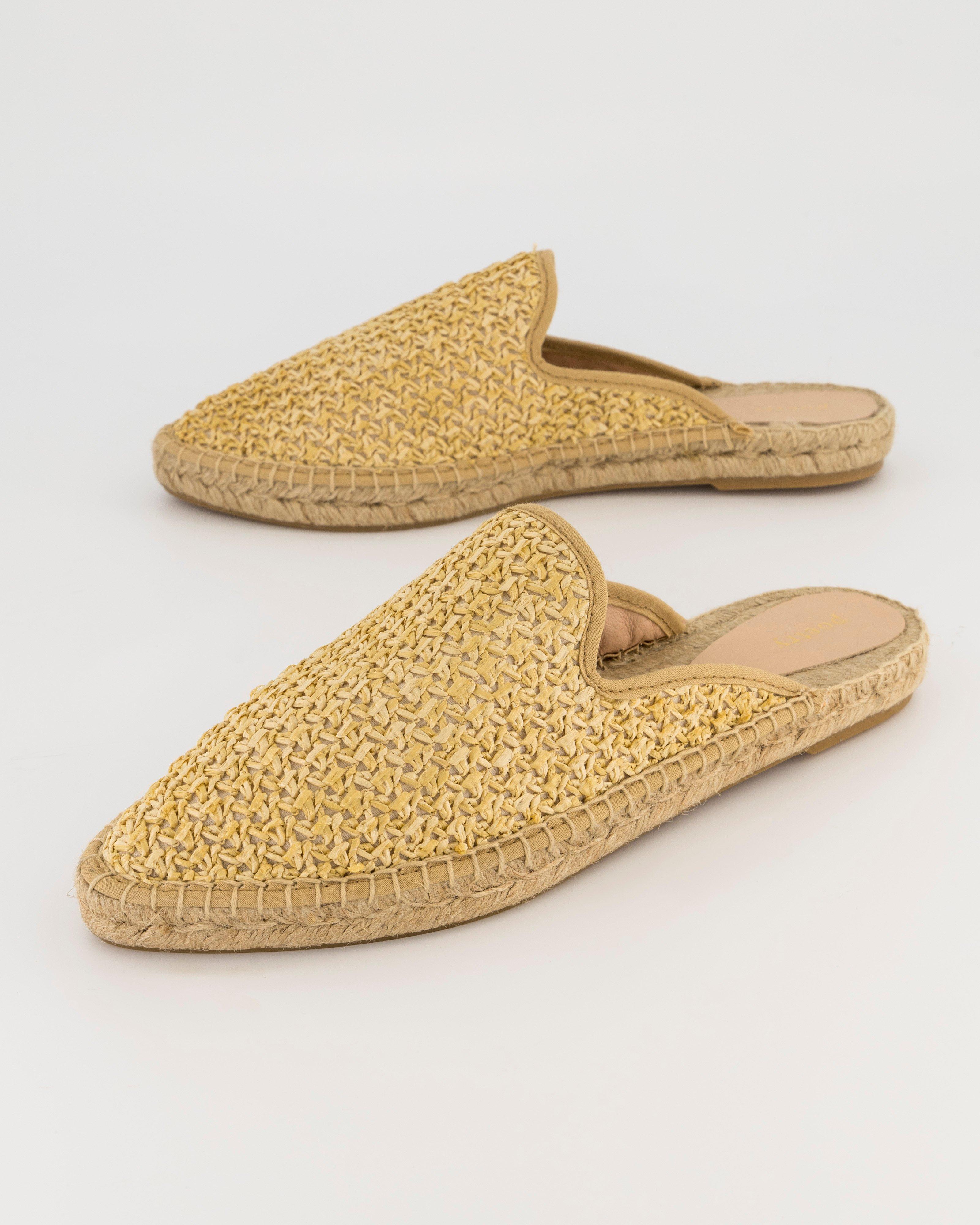 Rochelle Espadrille Mule -  oatmeal