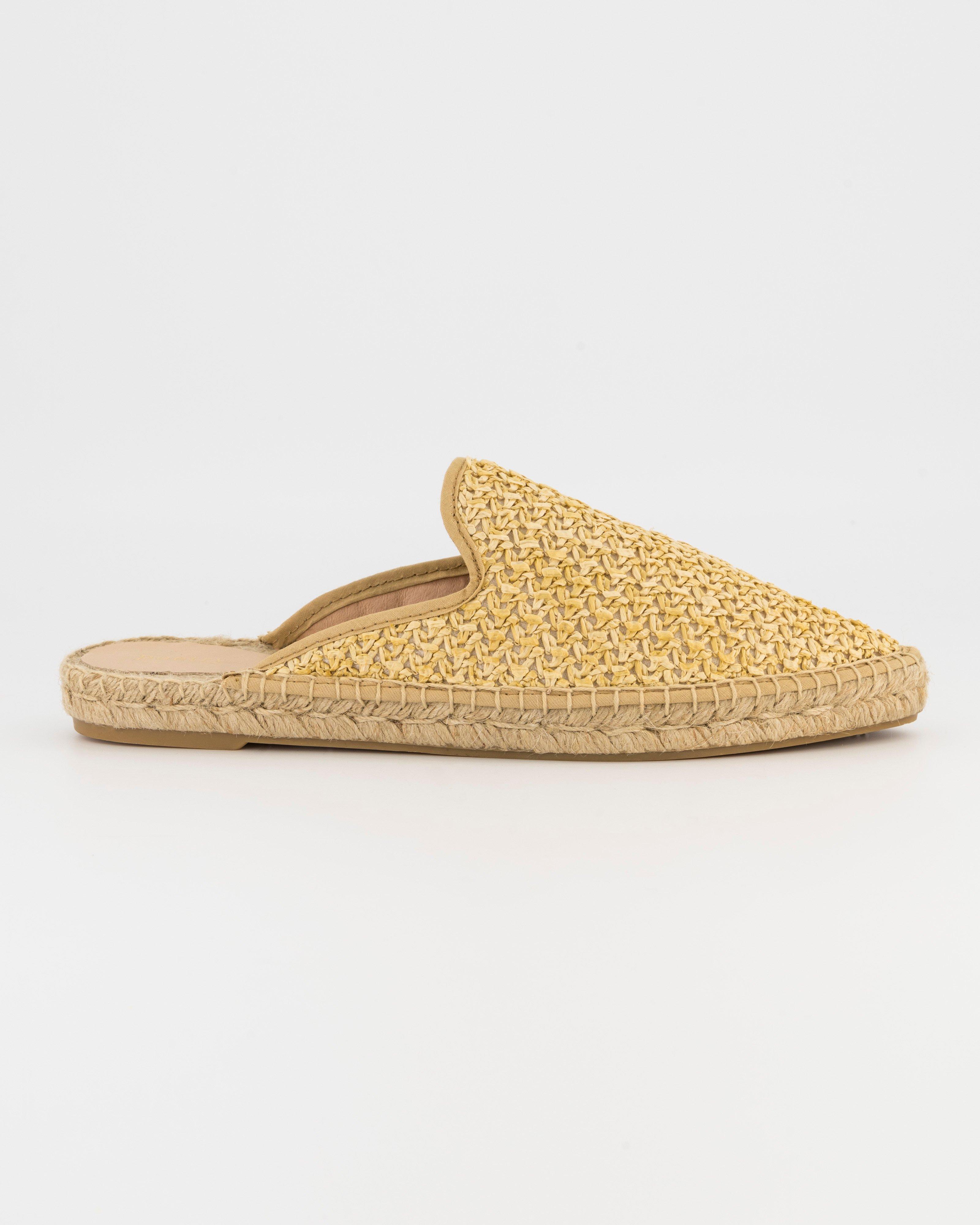 Rochelle Espadrille Mule -  oatmeal