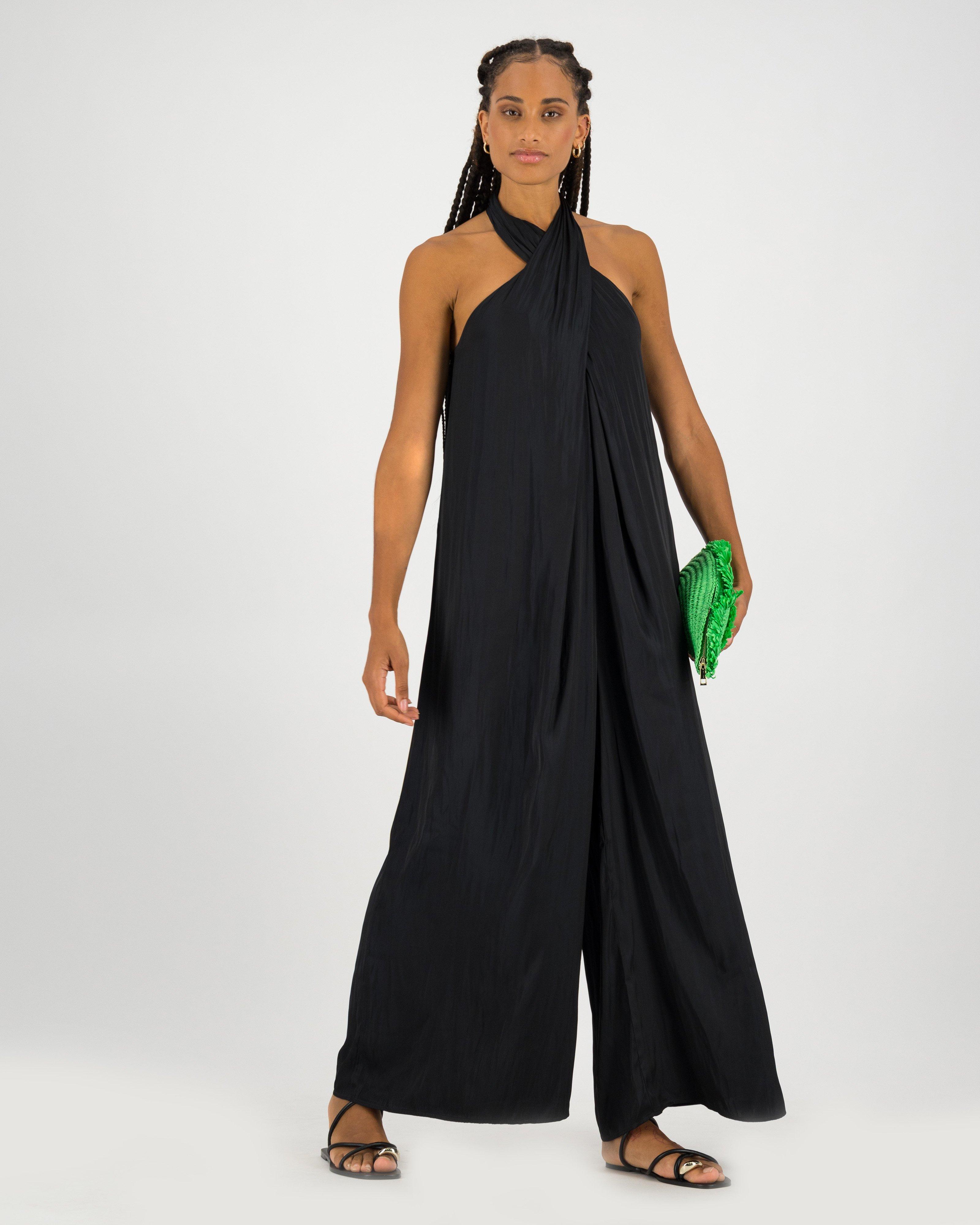 Poetry Payton Jumpsuit -  black