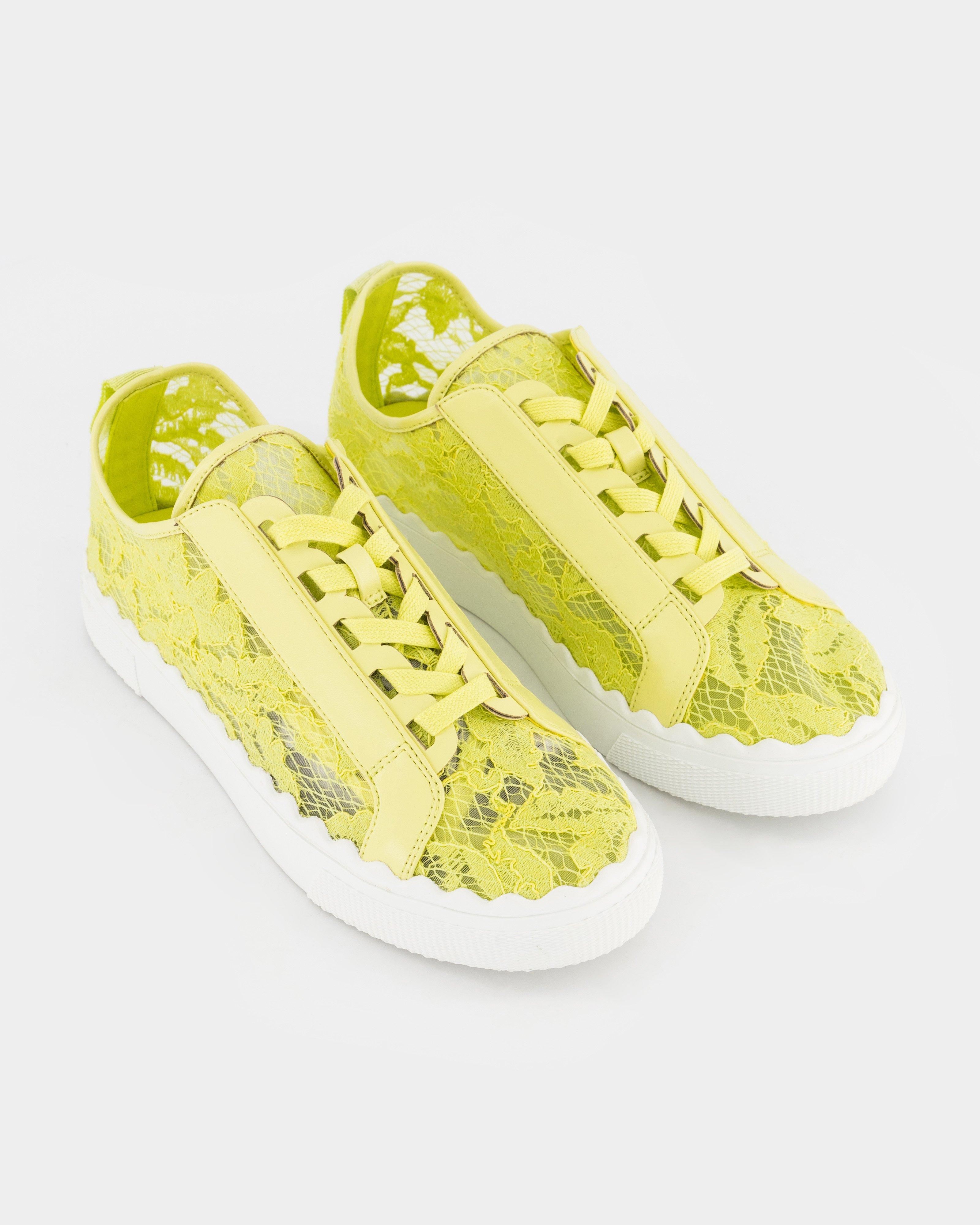 Quinn Lace Sneaker -  lightgreen