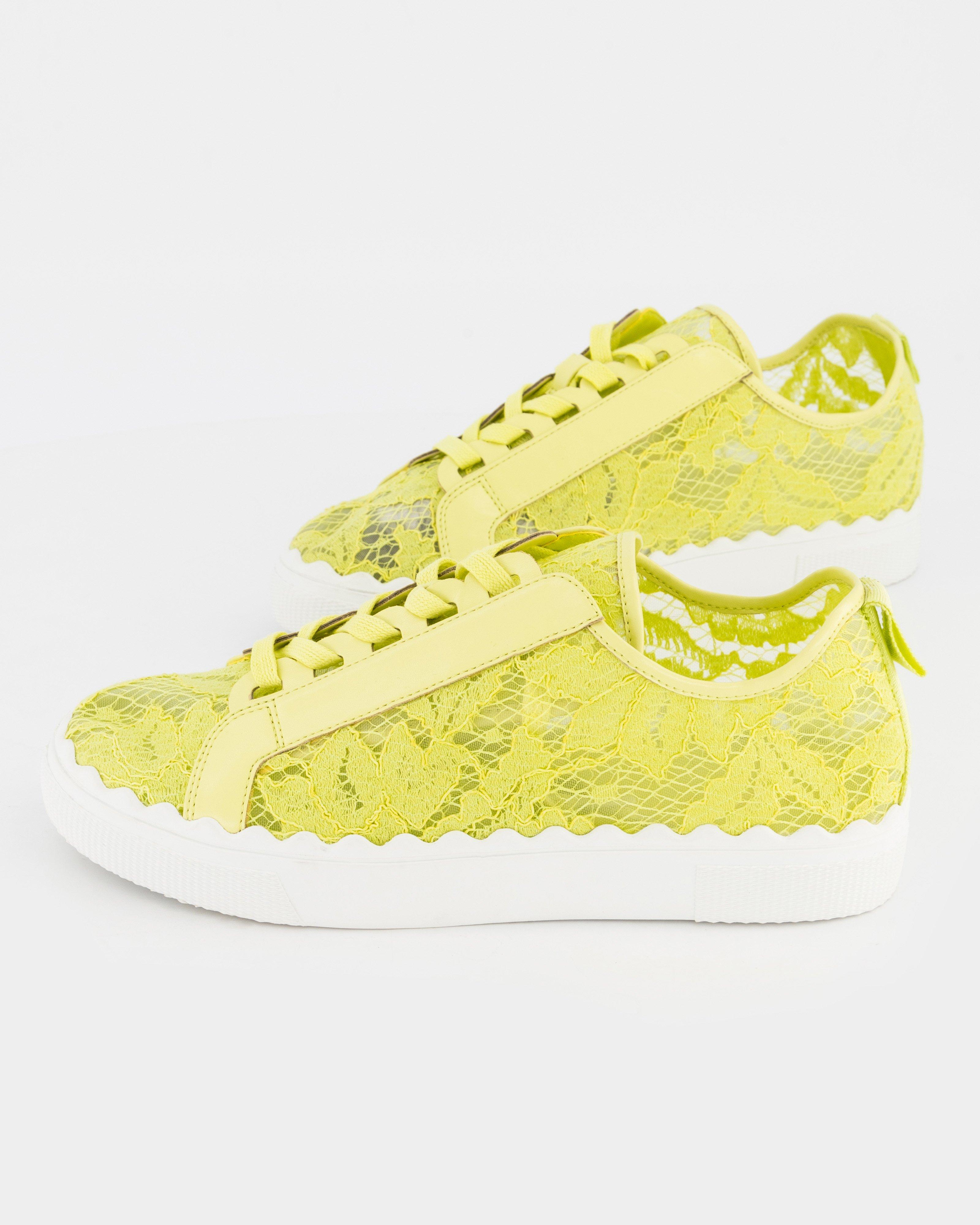 Quinn Lace Sneaker -  lightgreen