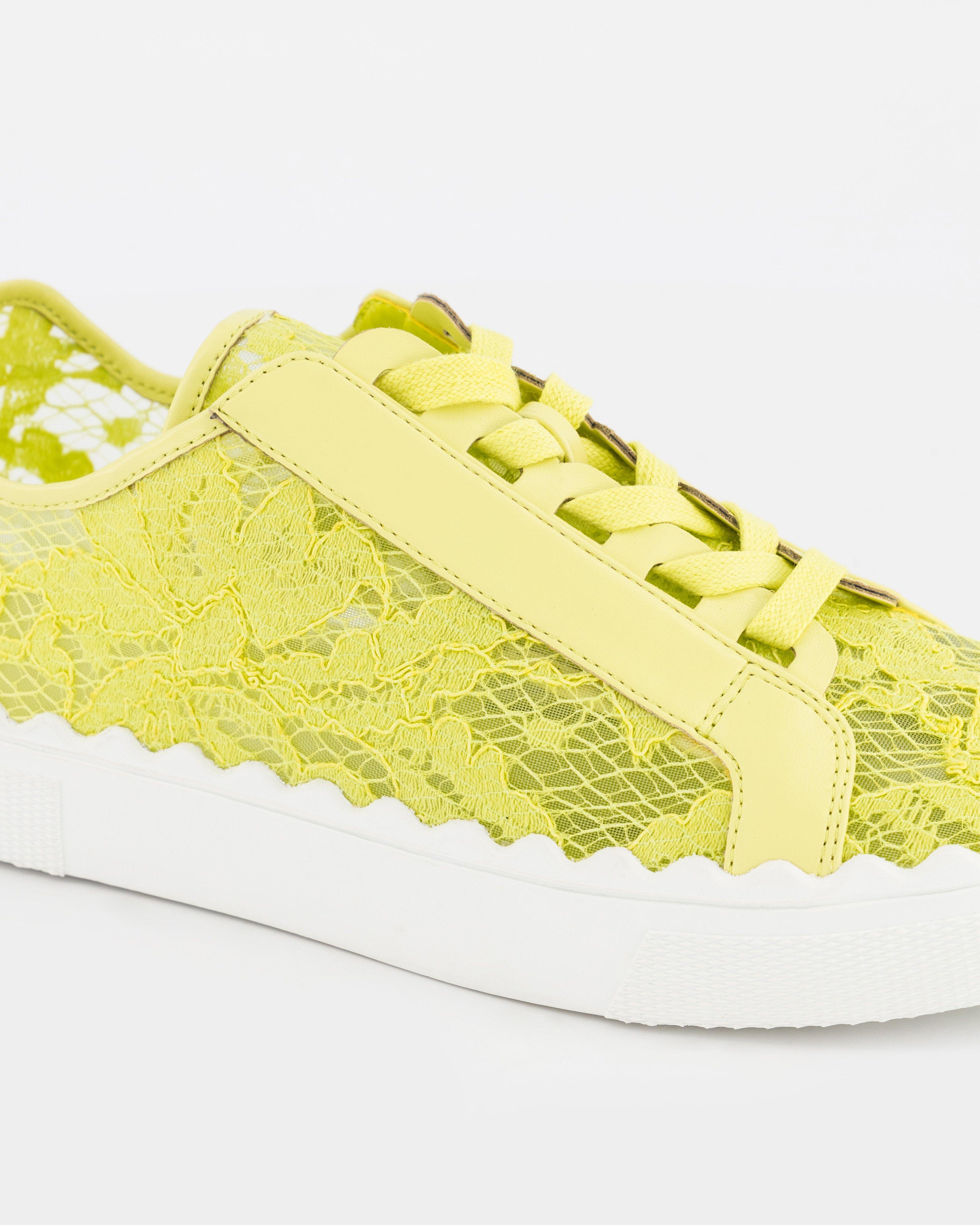 Quinn Lace Sneaker -  lightgreen