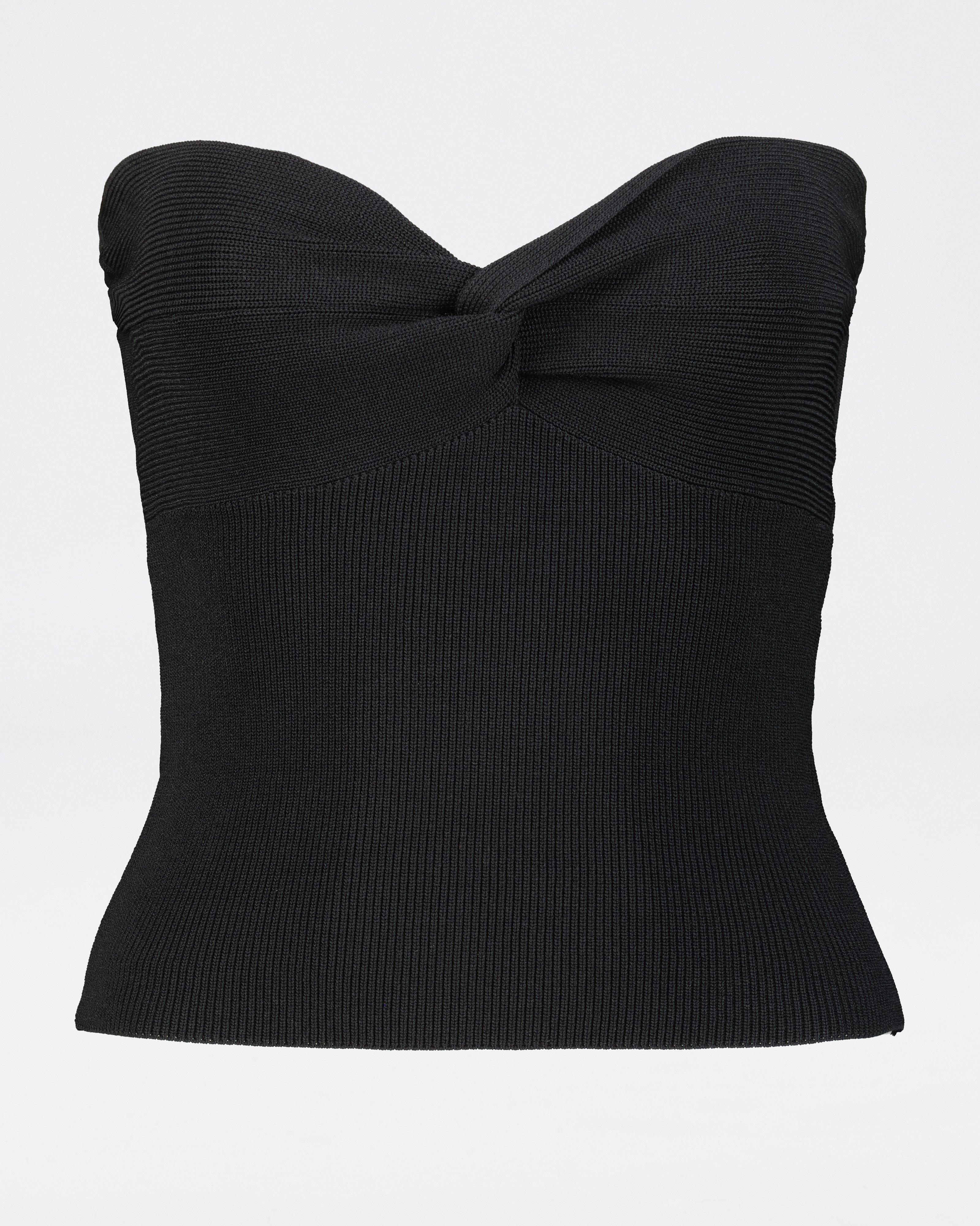 Sierra Strapless Top -  black