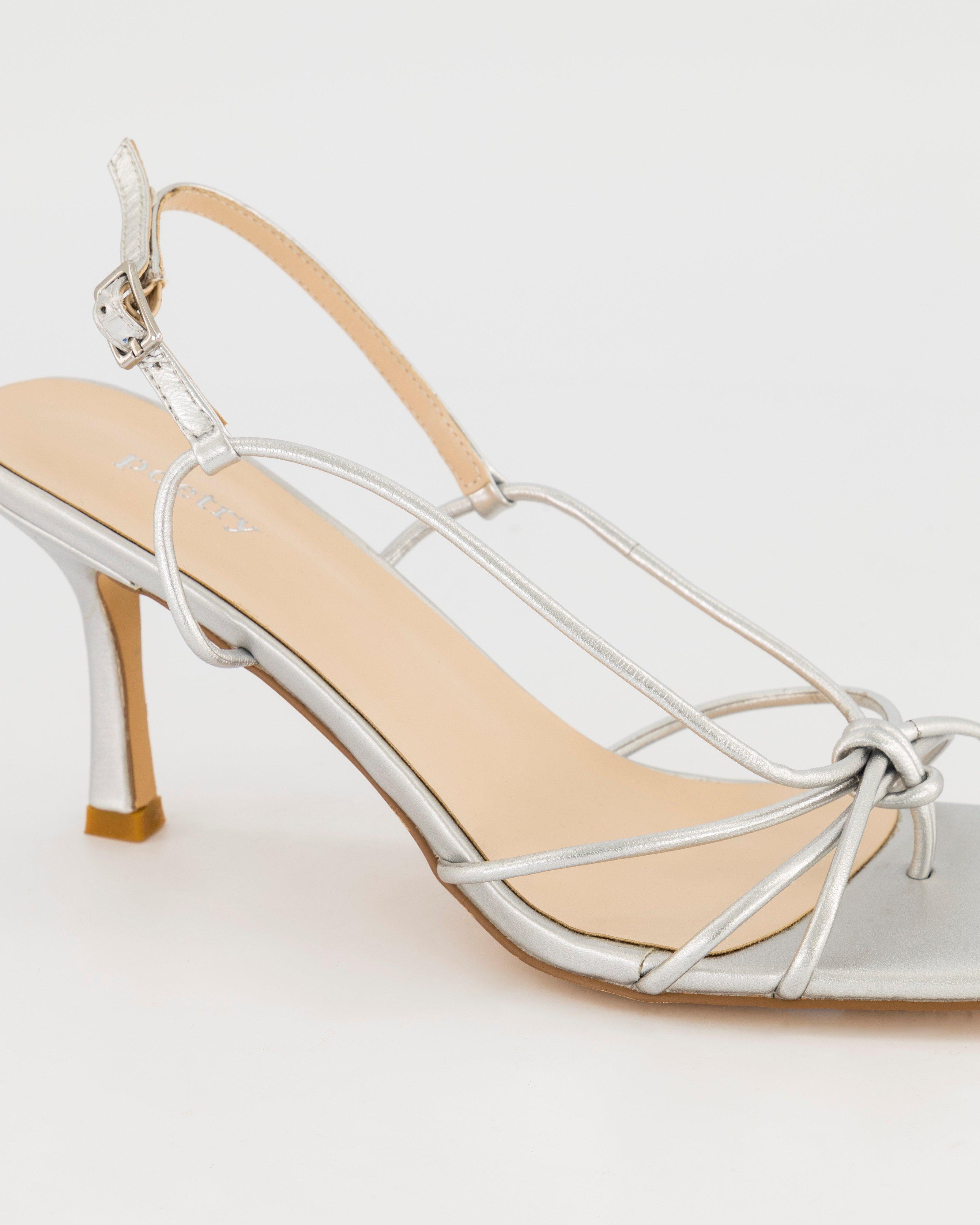 Francesca Sandal -  silver