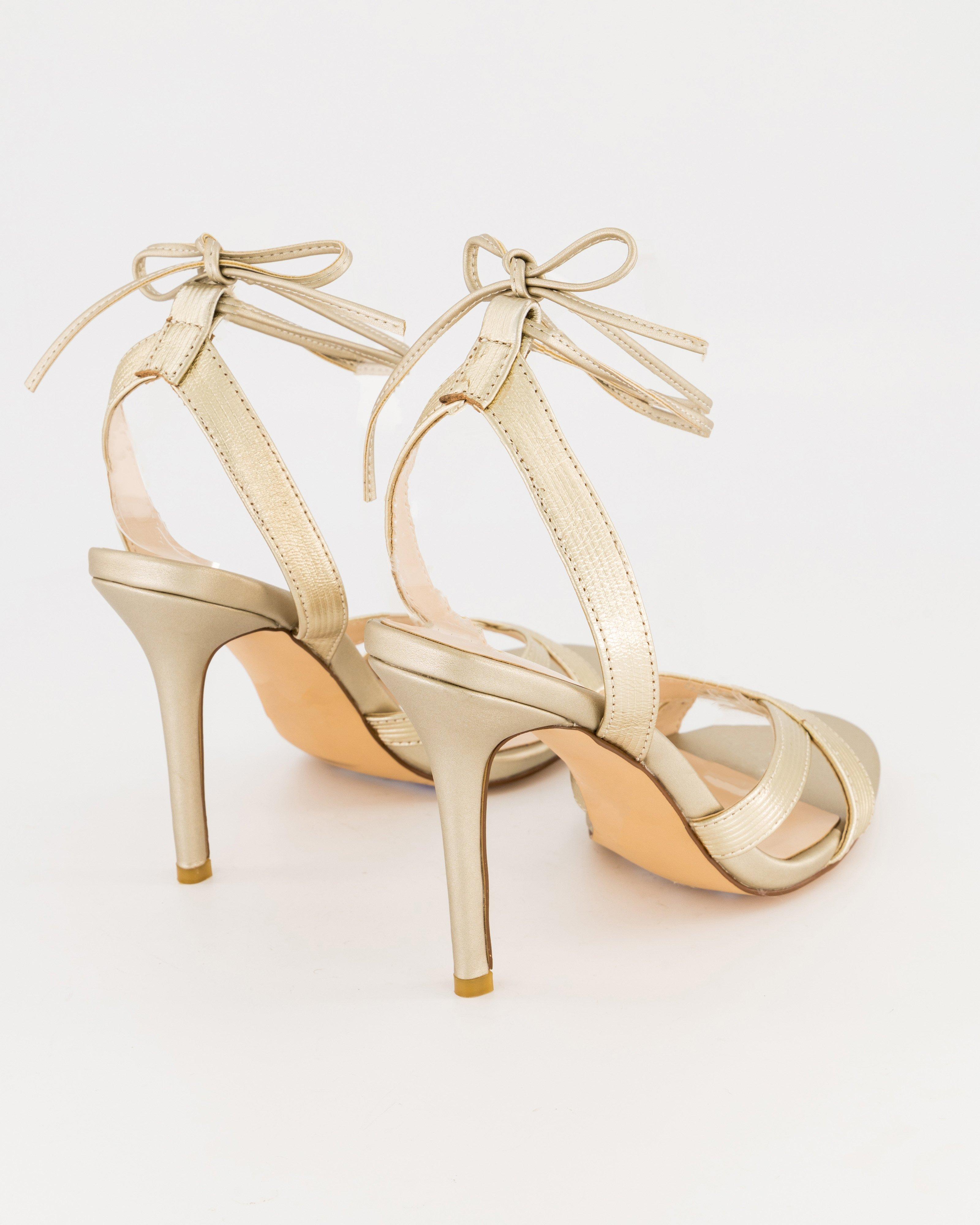 Jemma Stiletto Sandal -  gold