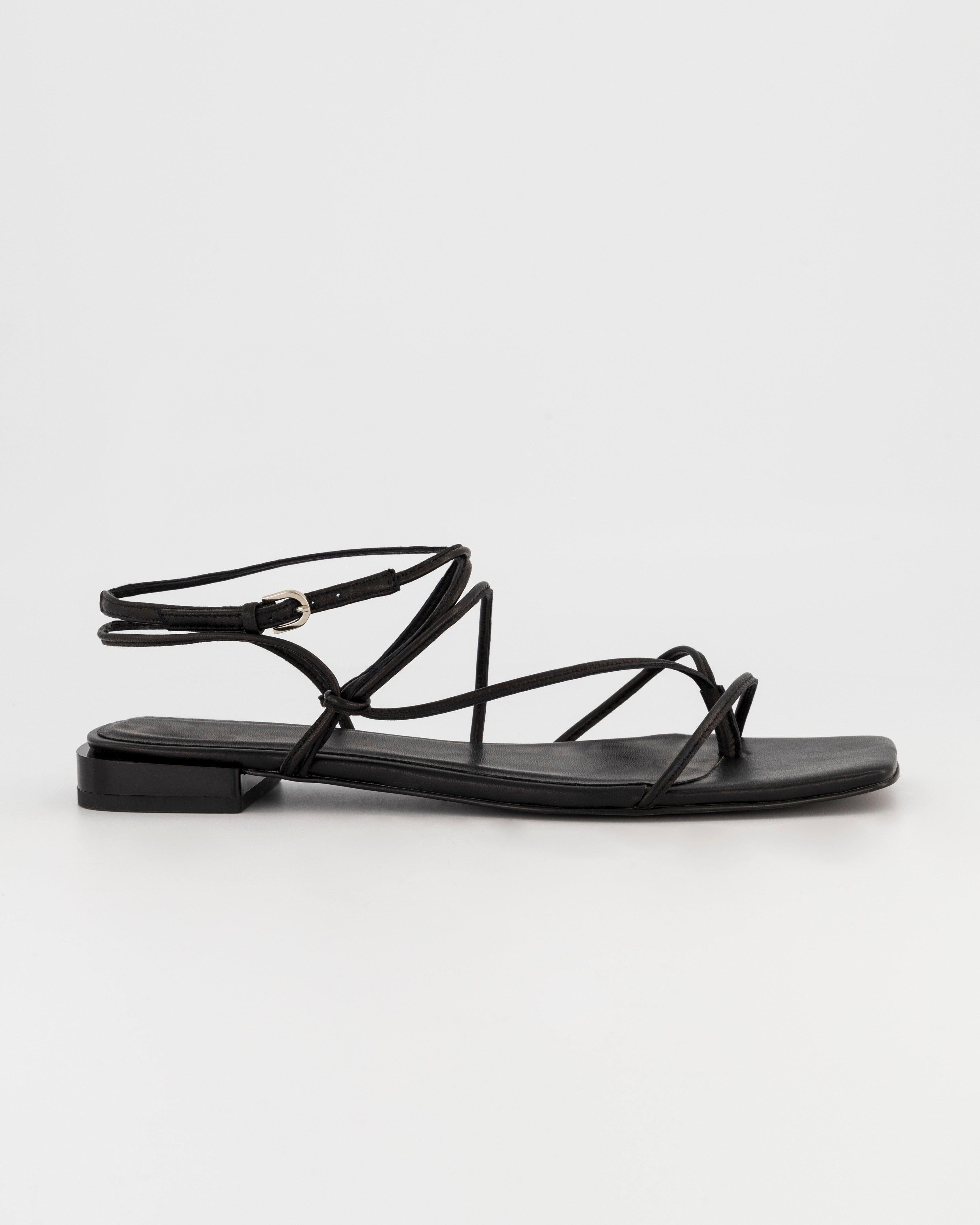 Courtney Sandal -  black