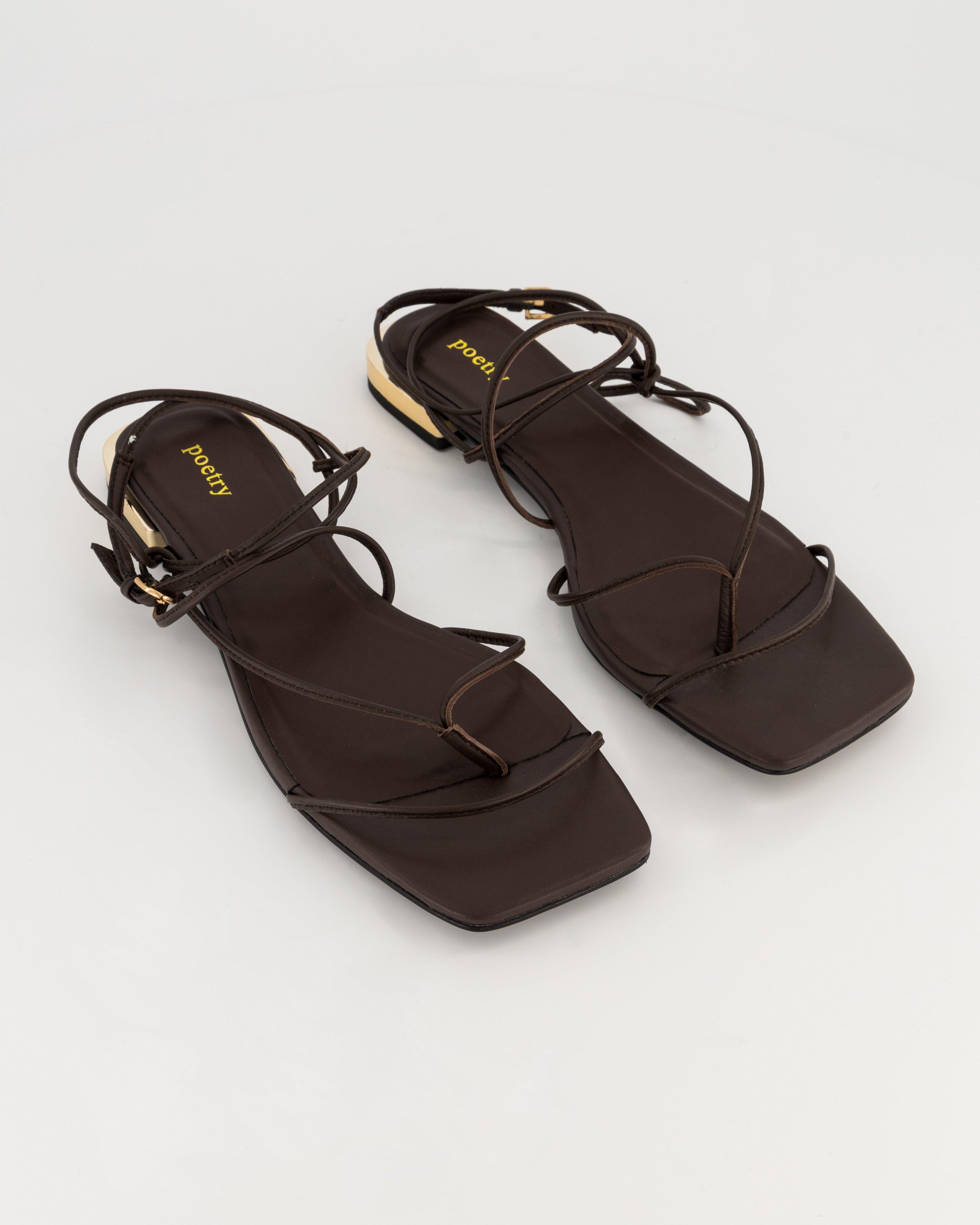 Courtney Sandal -  chocolate