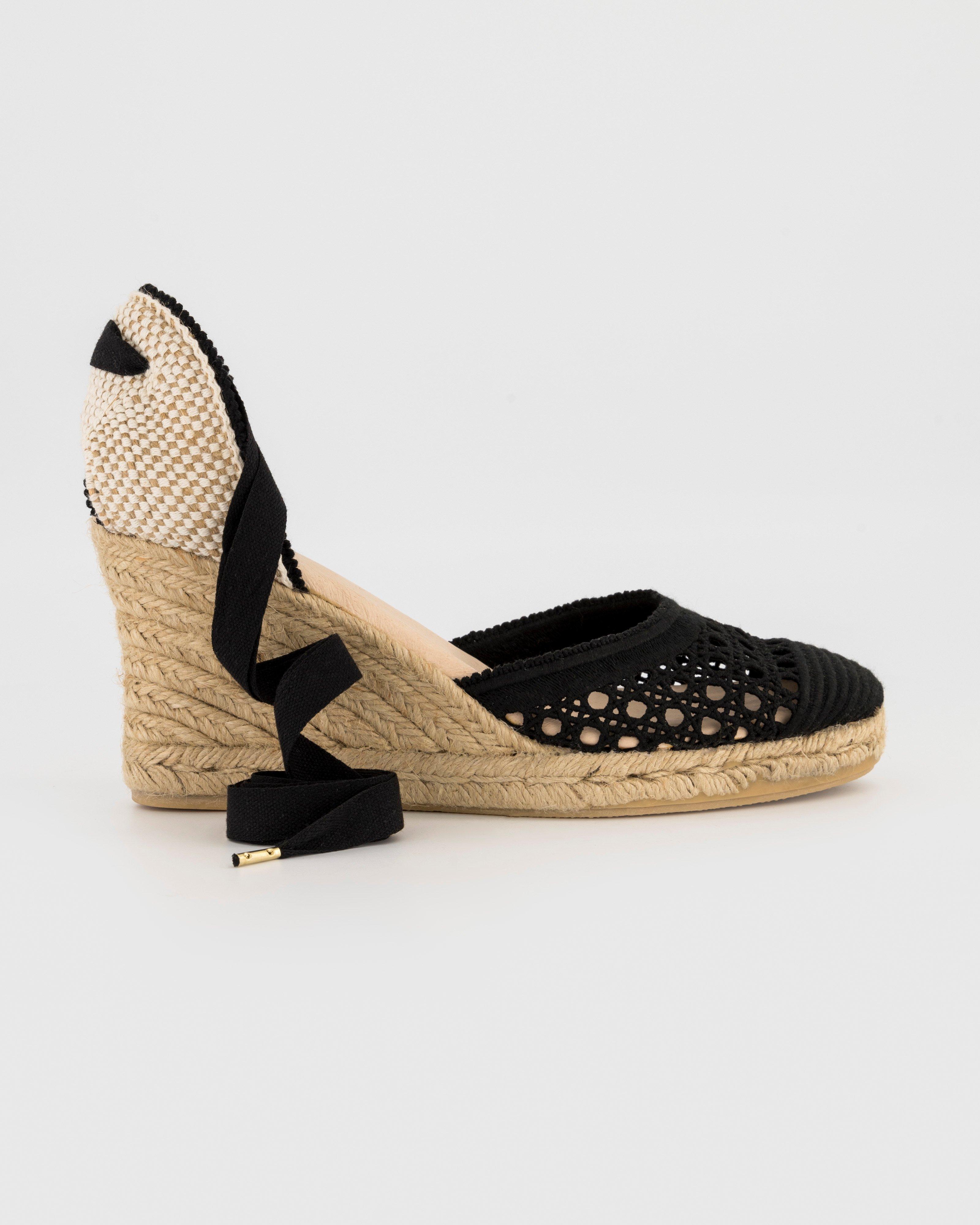 Amelia Wedge -  black