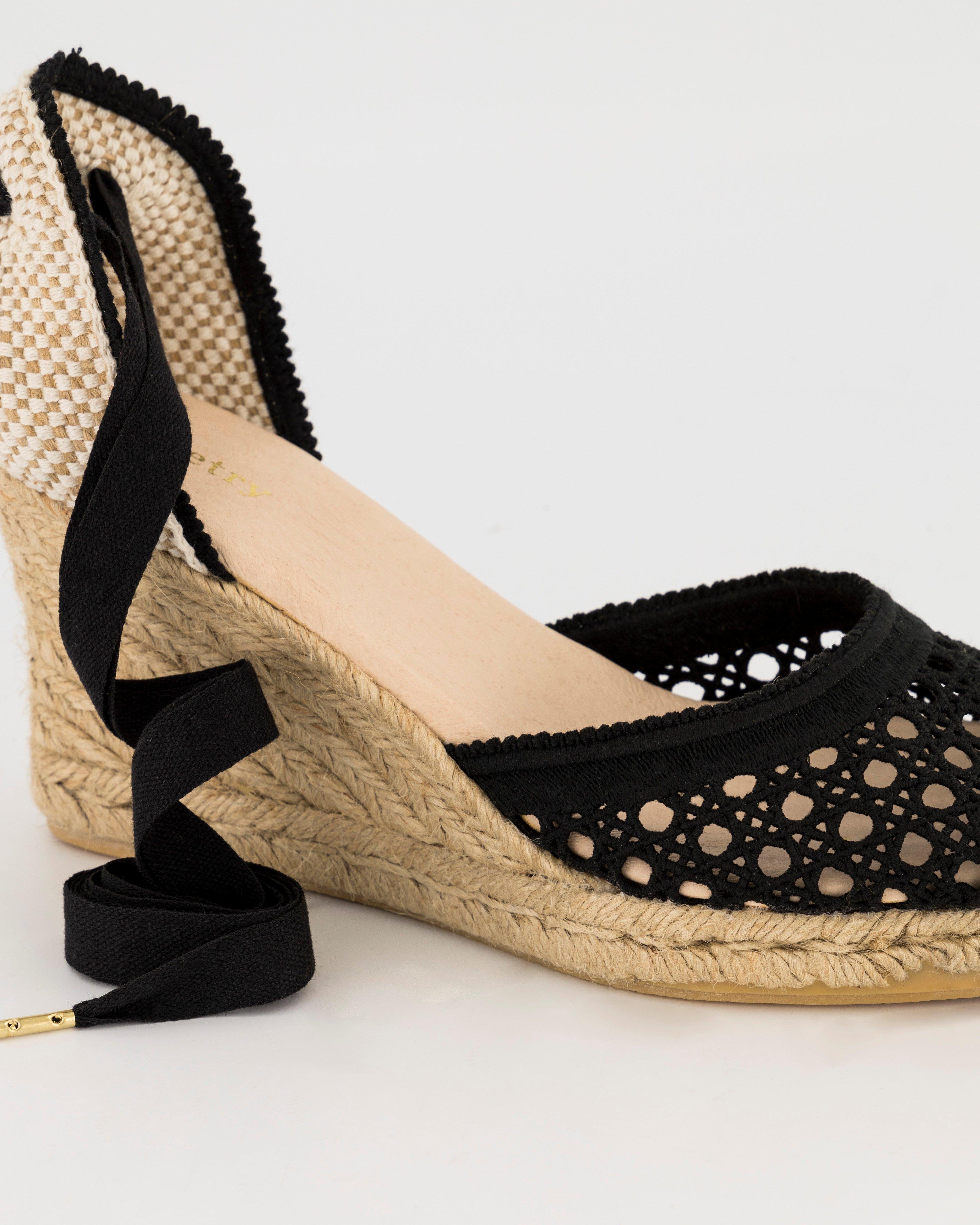 Amelia Wedge -  black