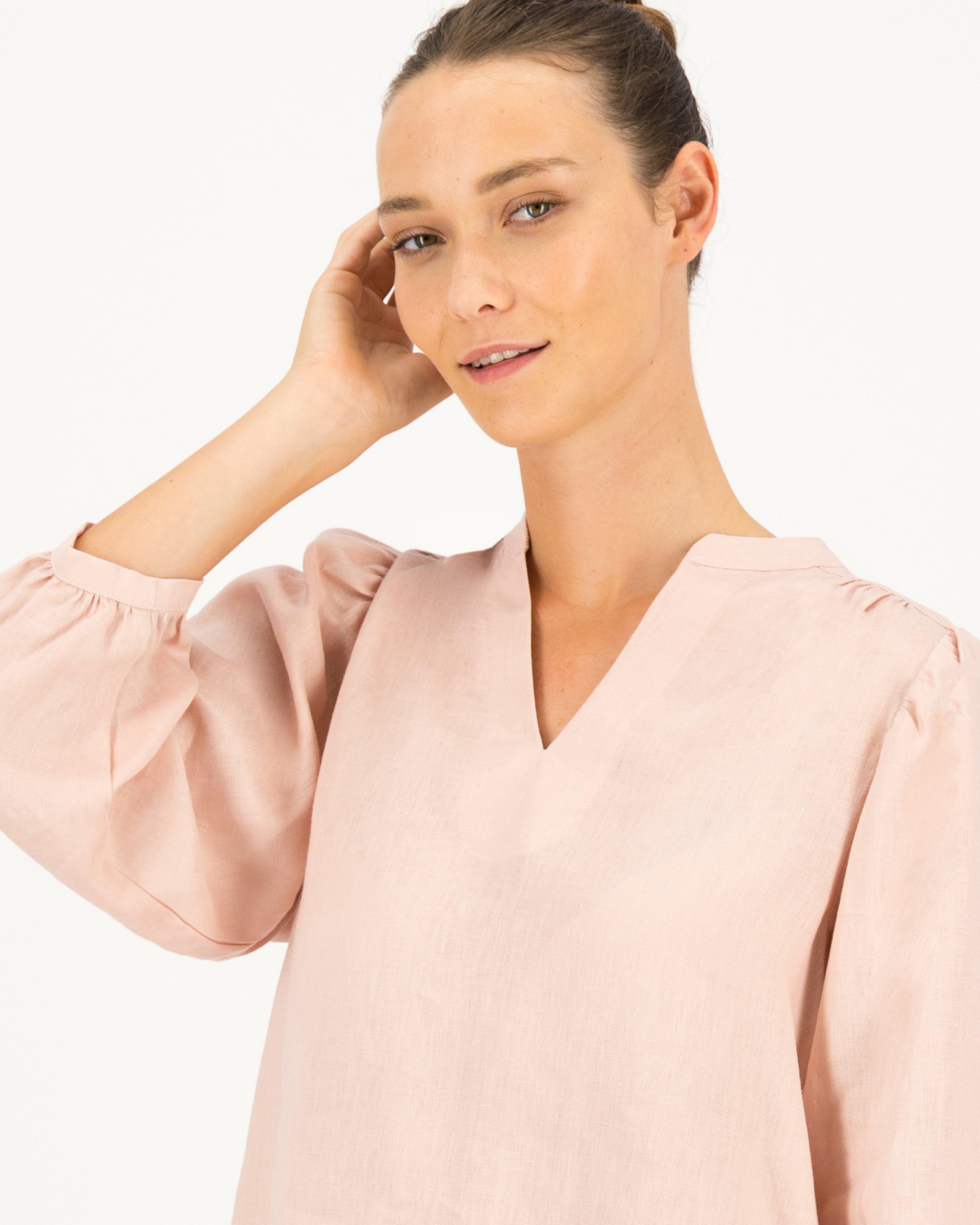 Amira Tunic Top -  lightpink