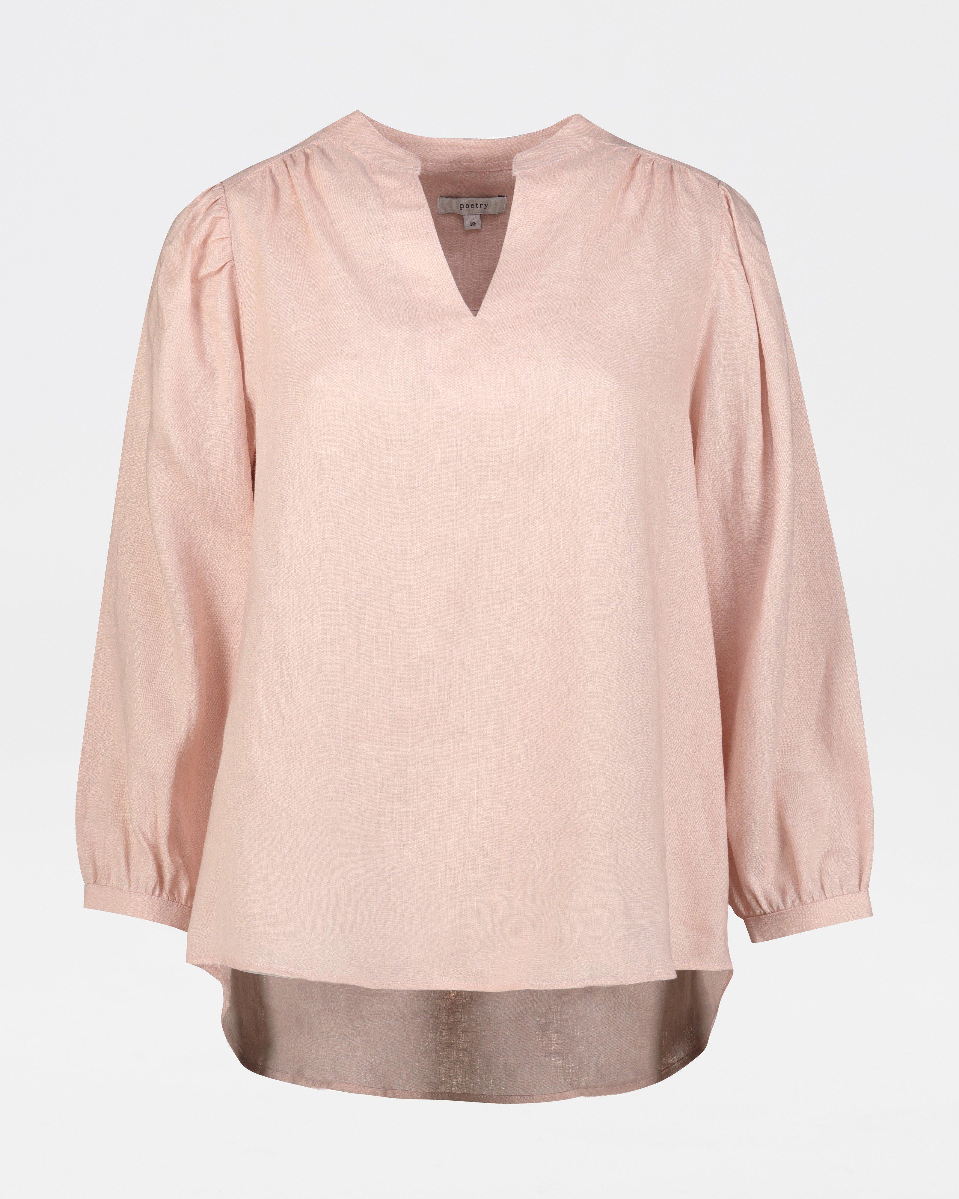 Amira Tunic Top -  lightpink