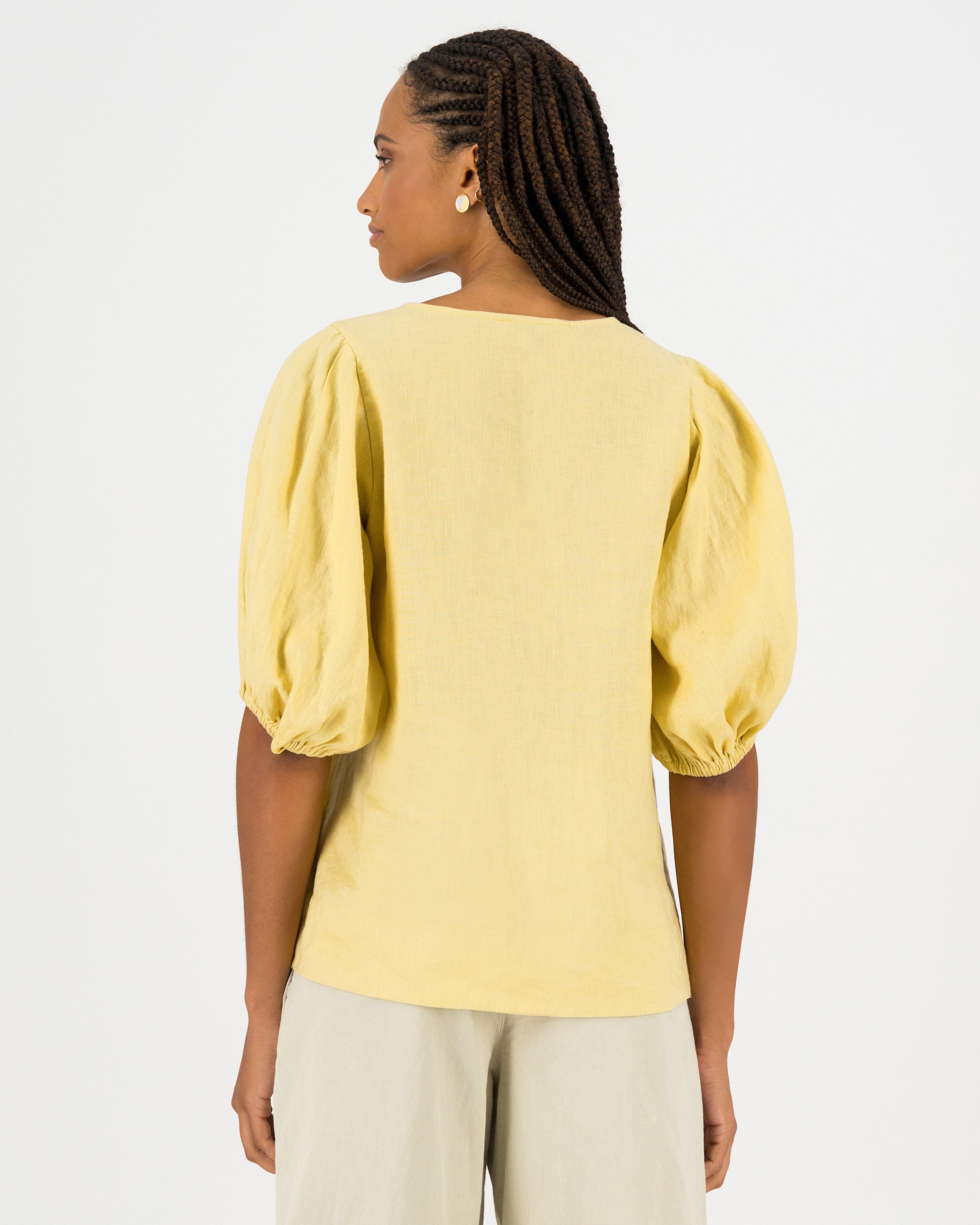 Adriana Blouse -  yellow