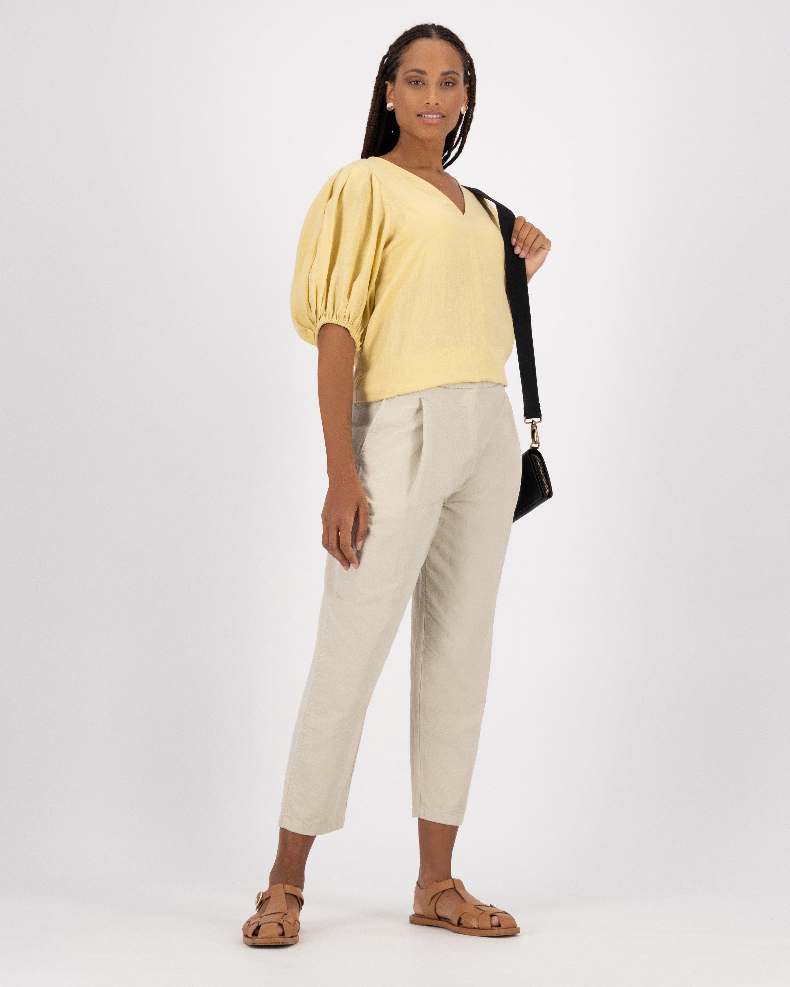 Adriana Blouse -  yellow