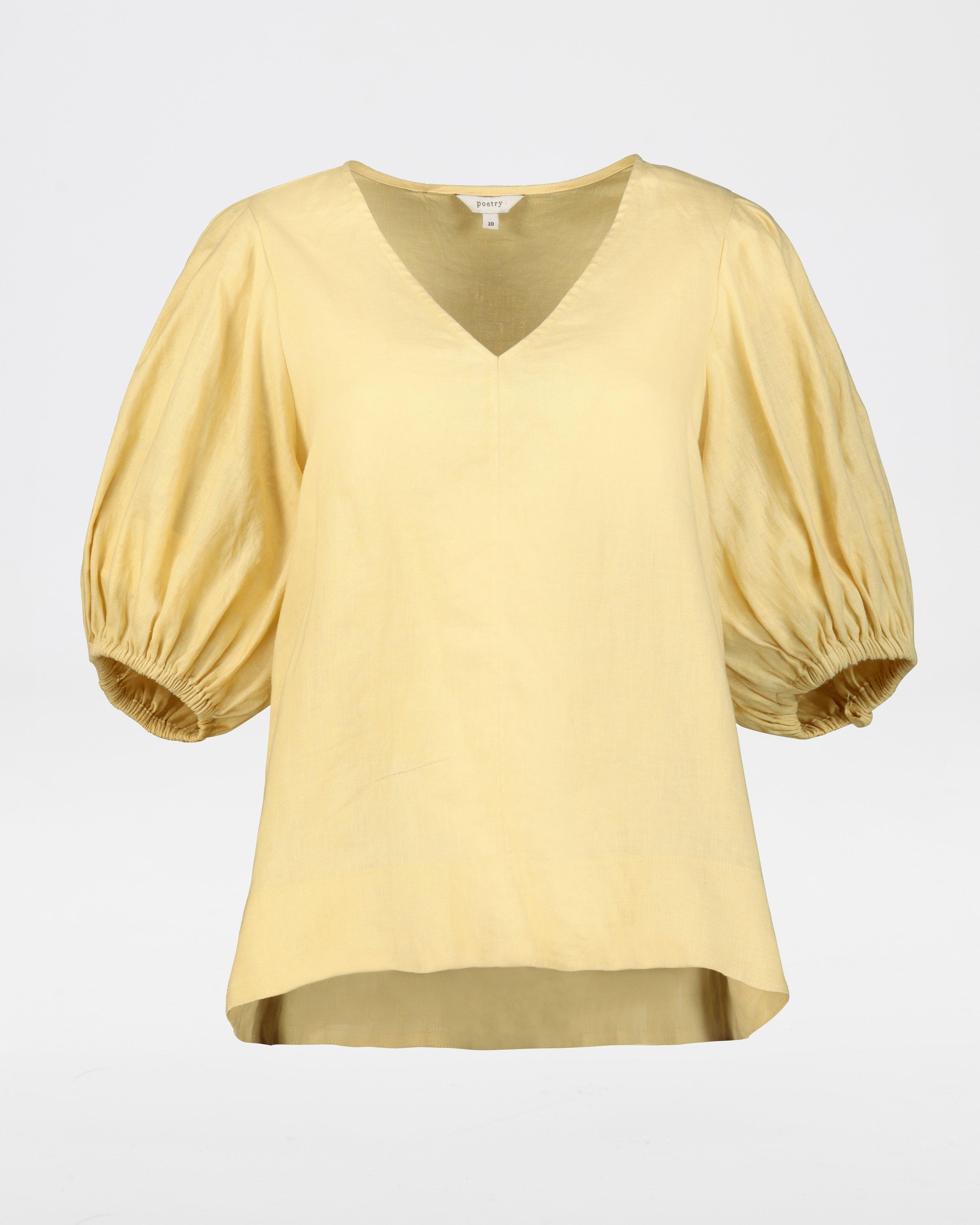 Adriana Blouse -  yellow