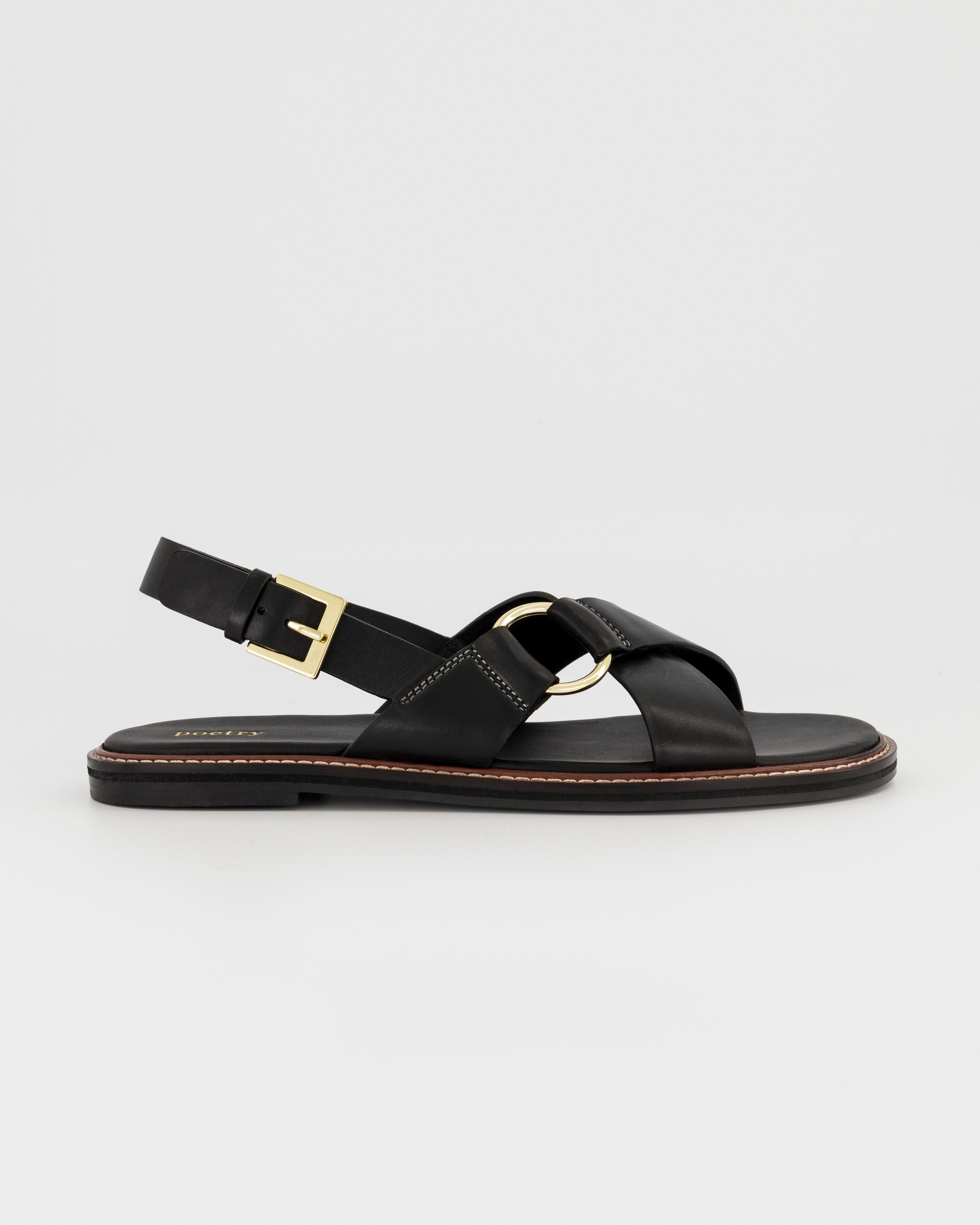 Crishanda Sandal -  black