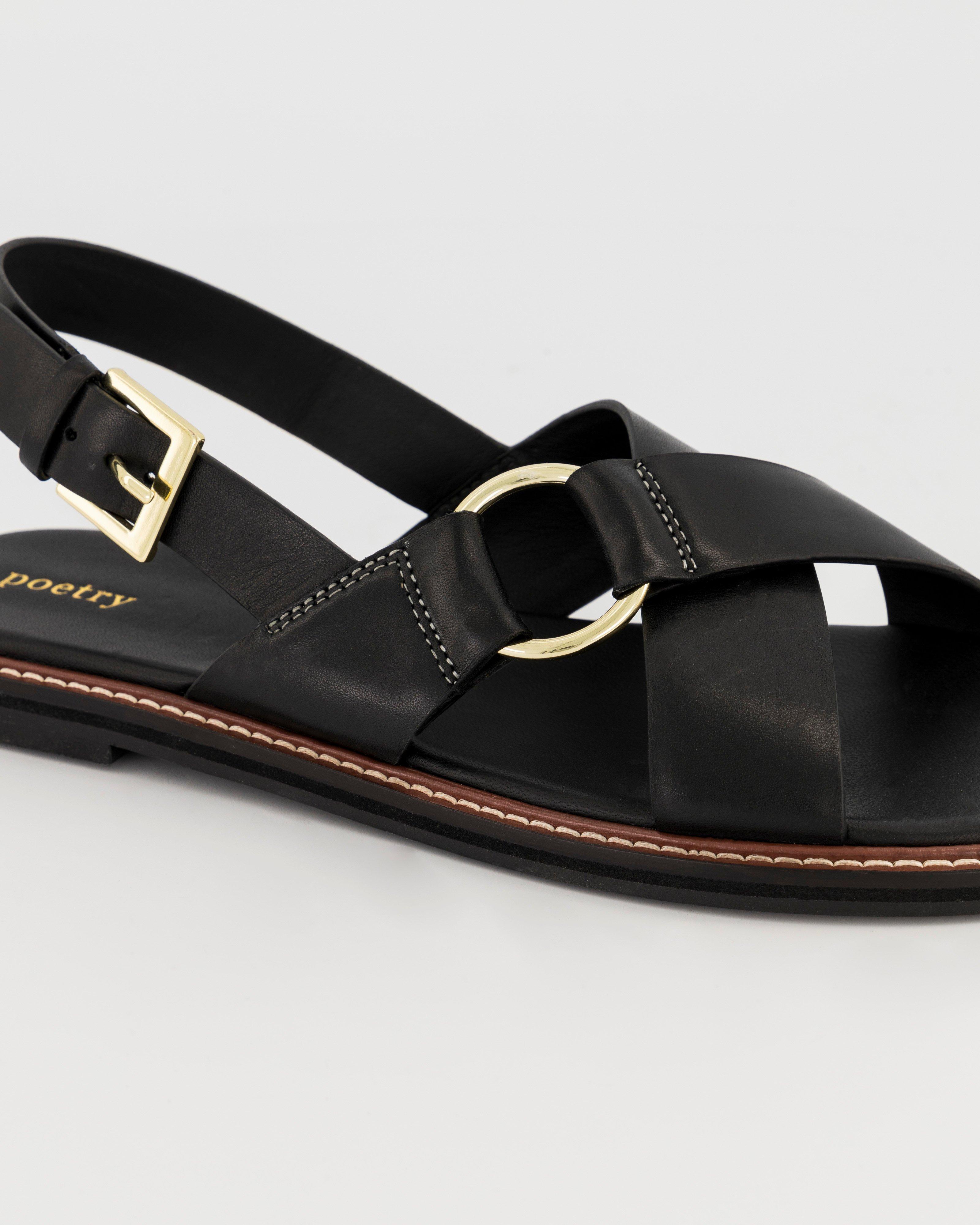 Crishanda Sandal -  black