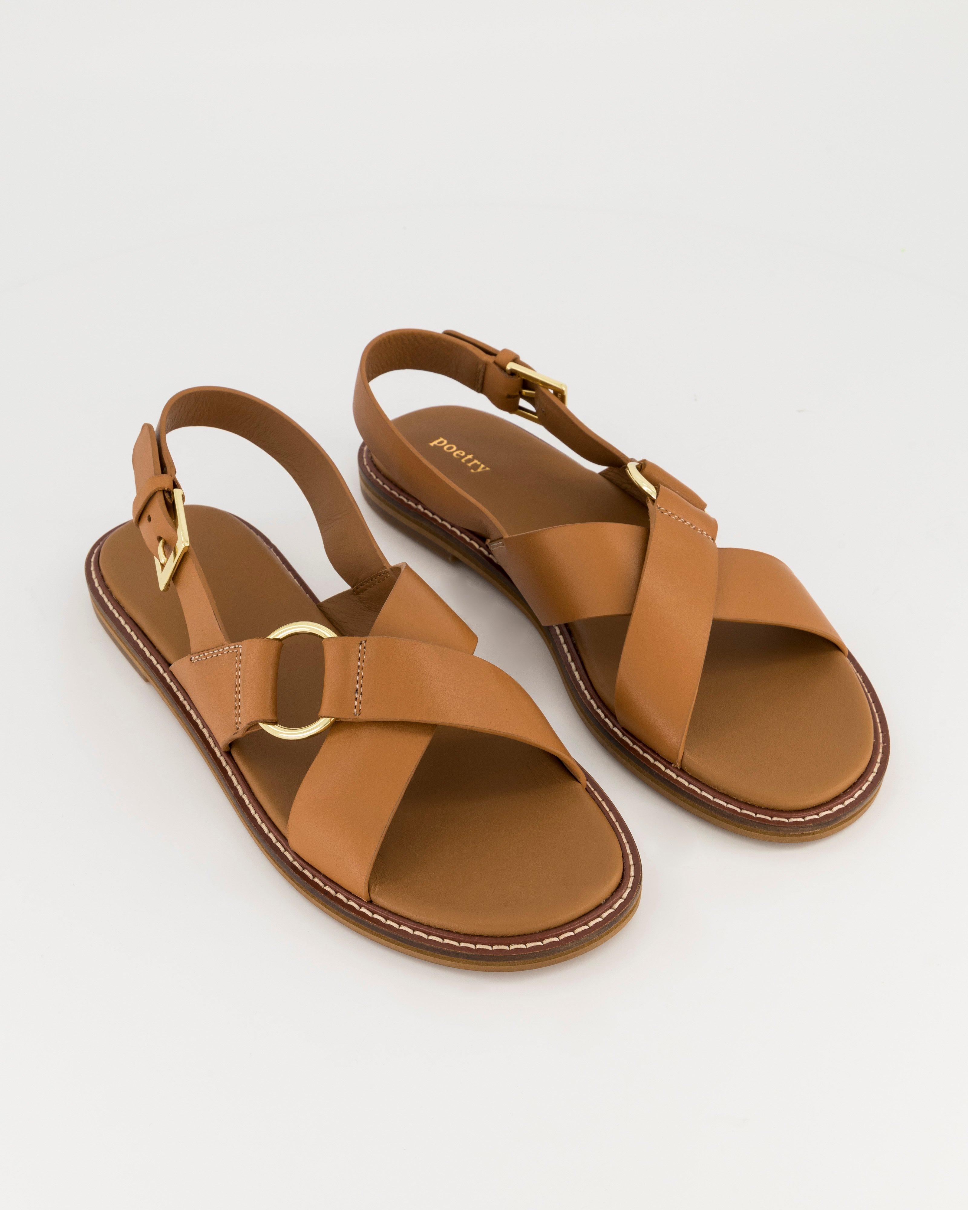 Crishanda Sandal -  tan