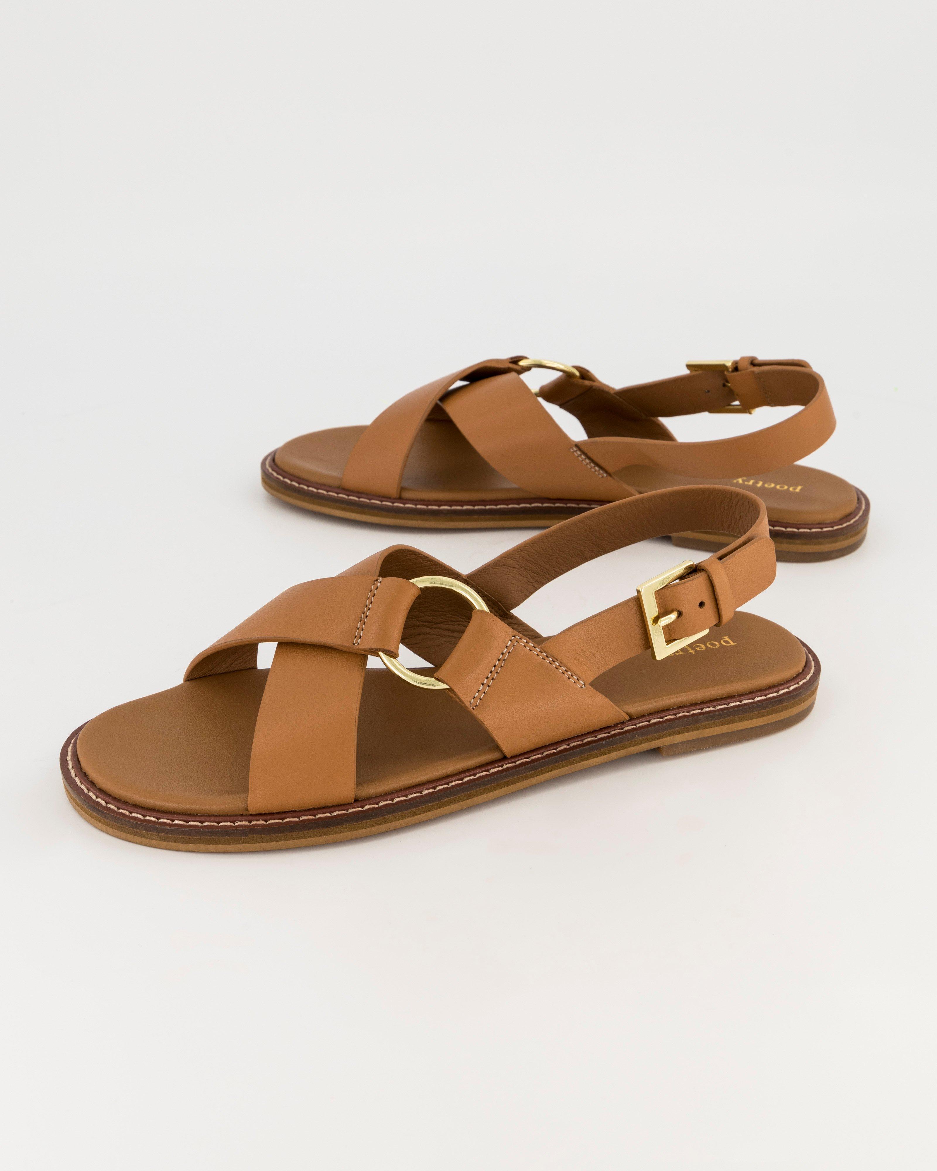 Crishanda Sandal -  tan