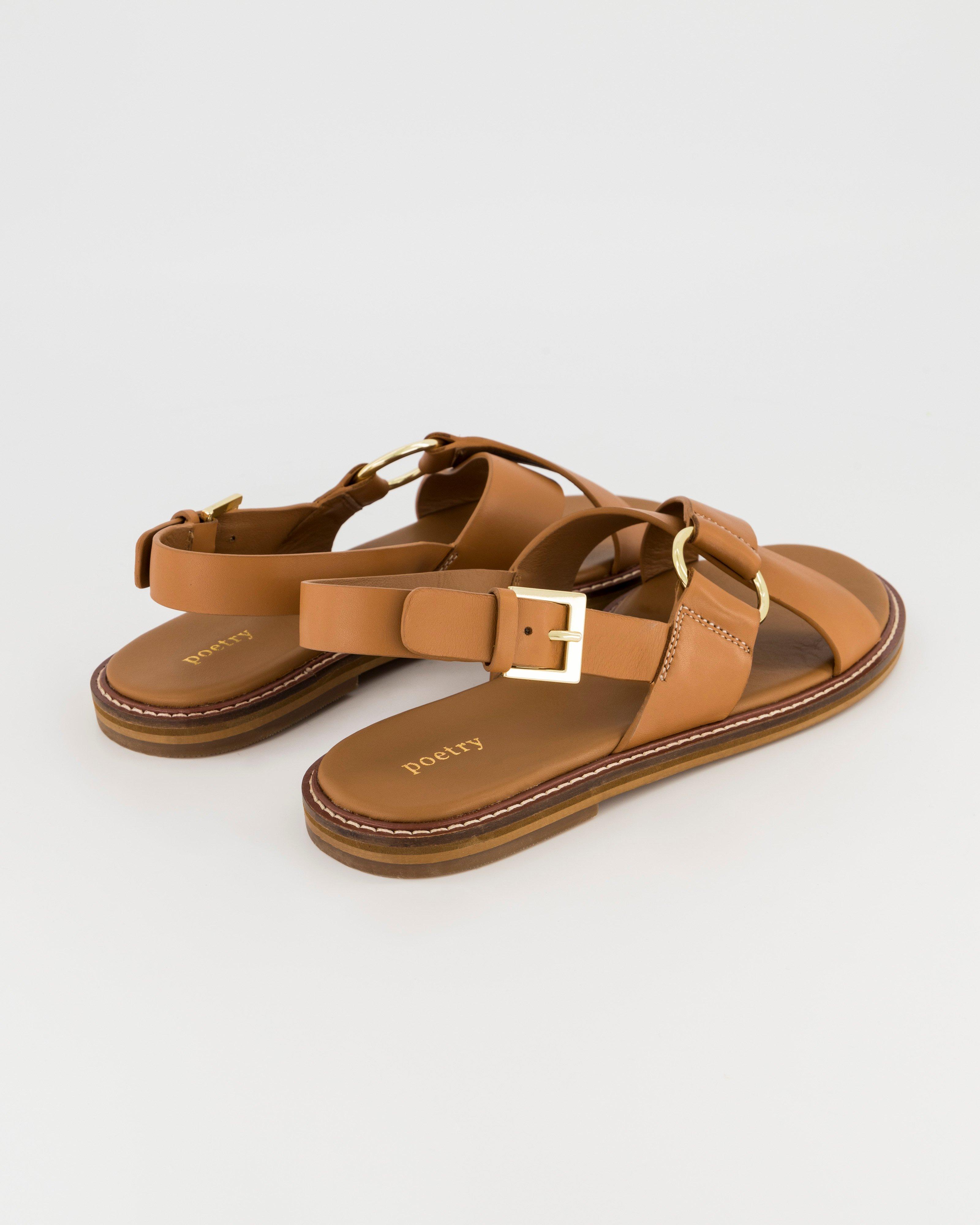 Crishanda Sandal -  tan