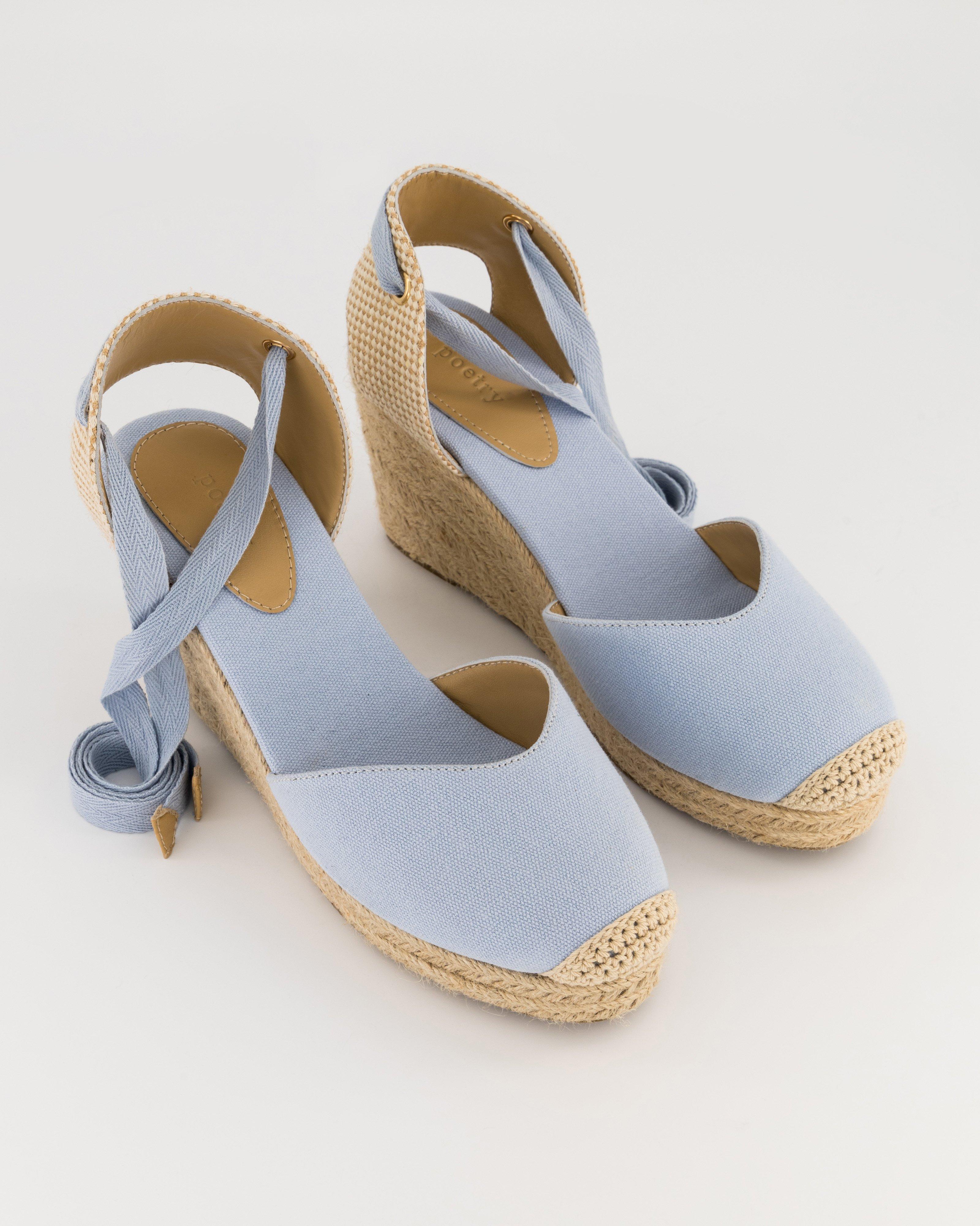 Lisa Wedge Shoe -  lightblue