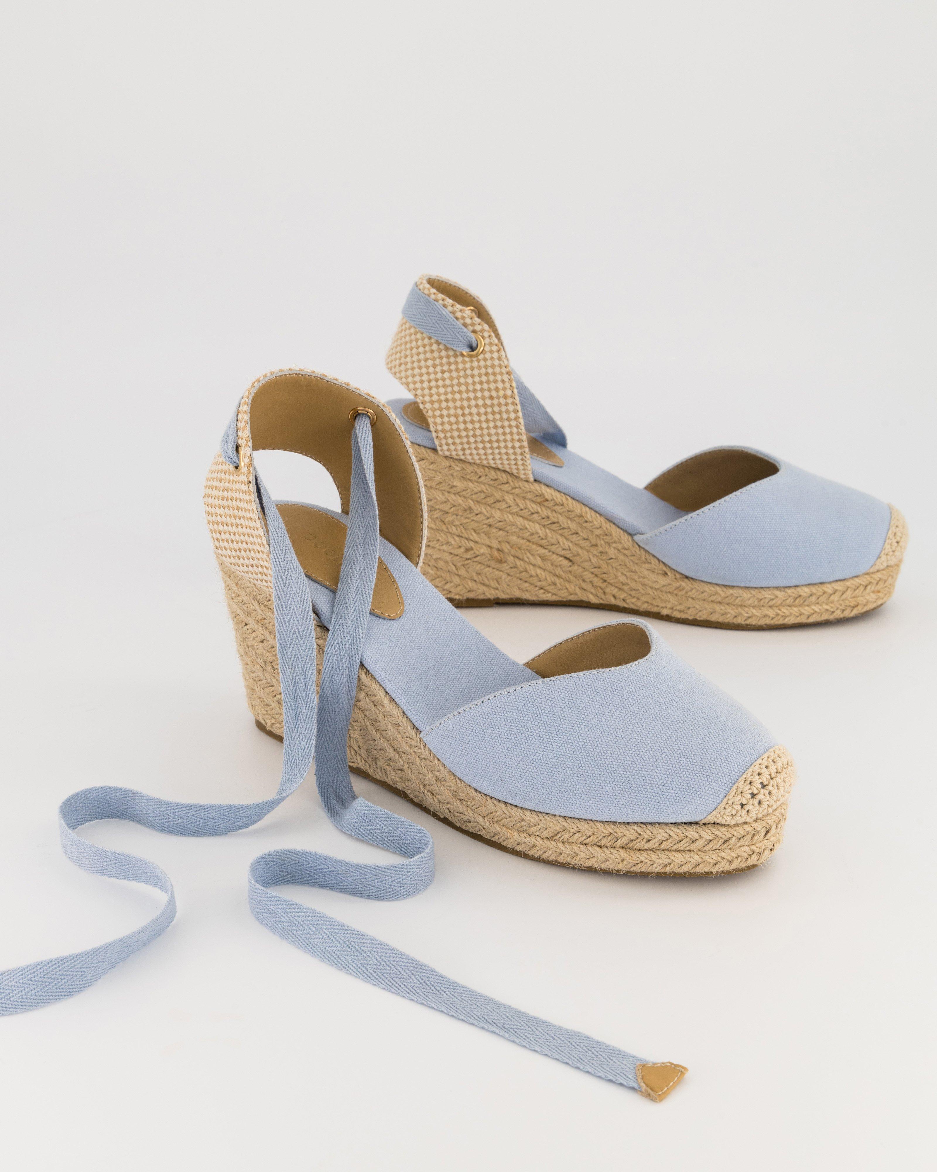 Lisa Wedge Shoe -  lightblue