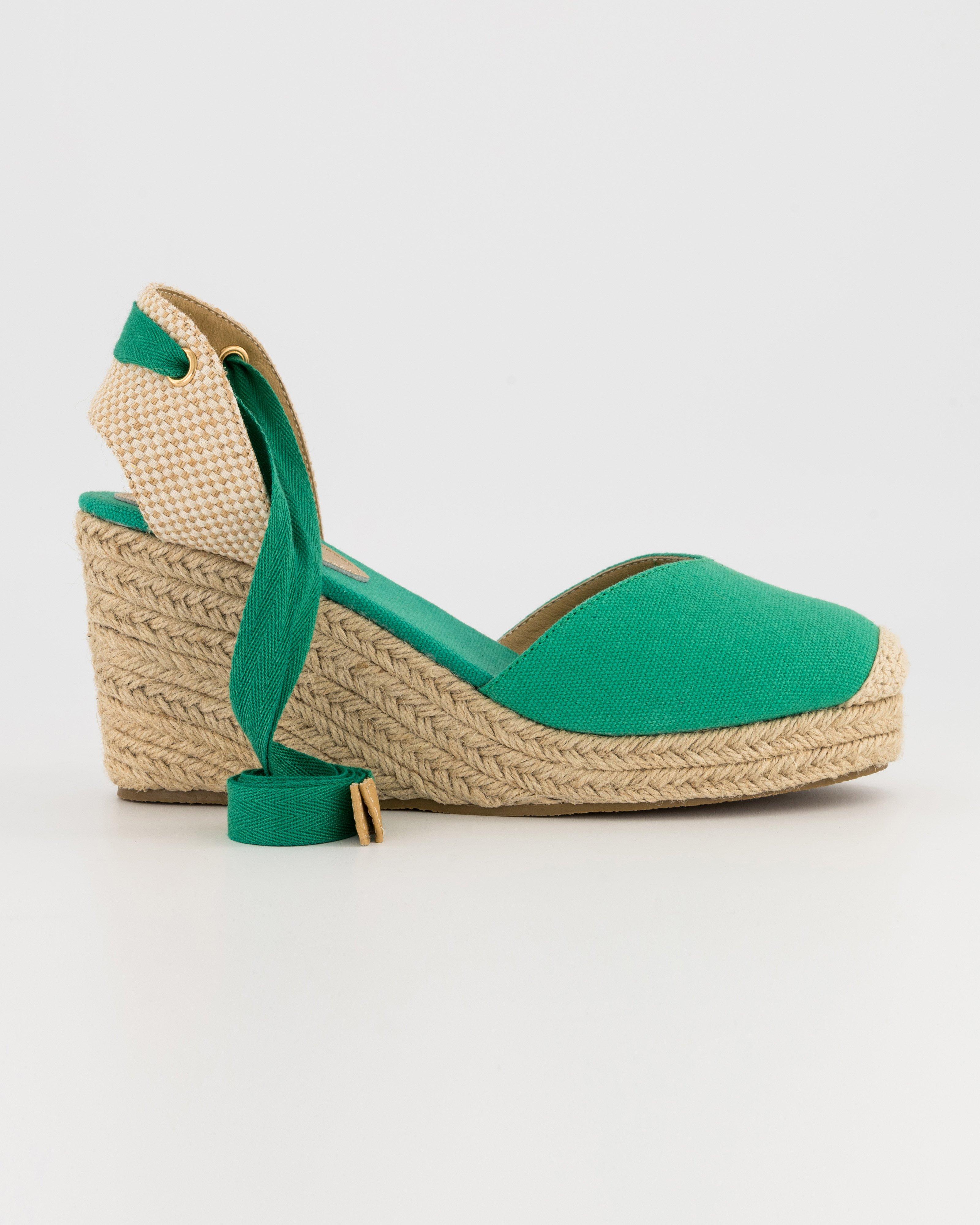 Lisa Wedge Shoe -  summergreen