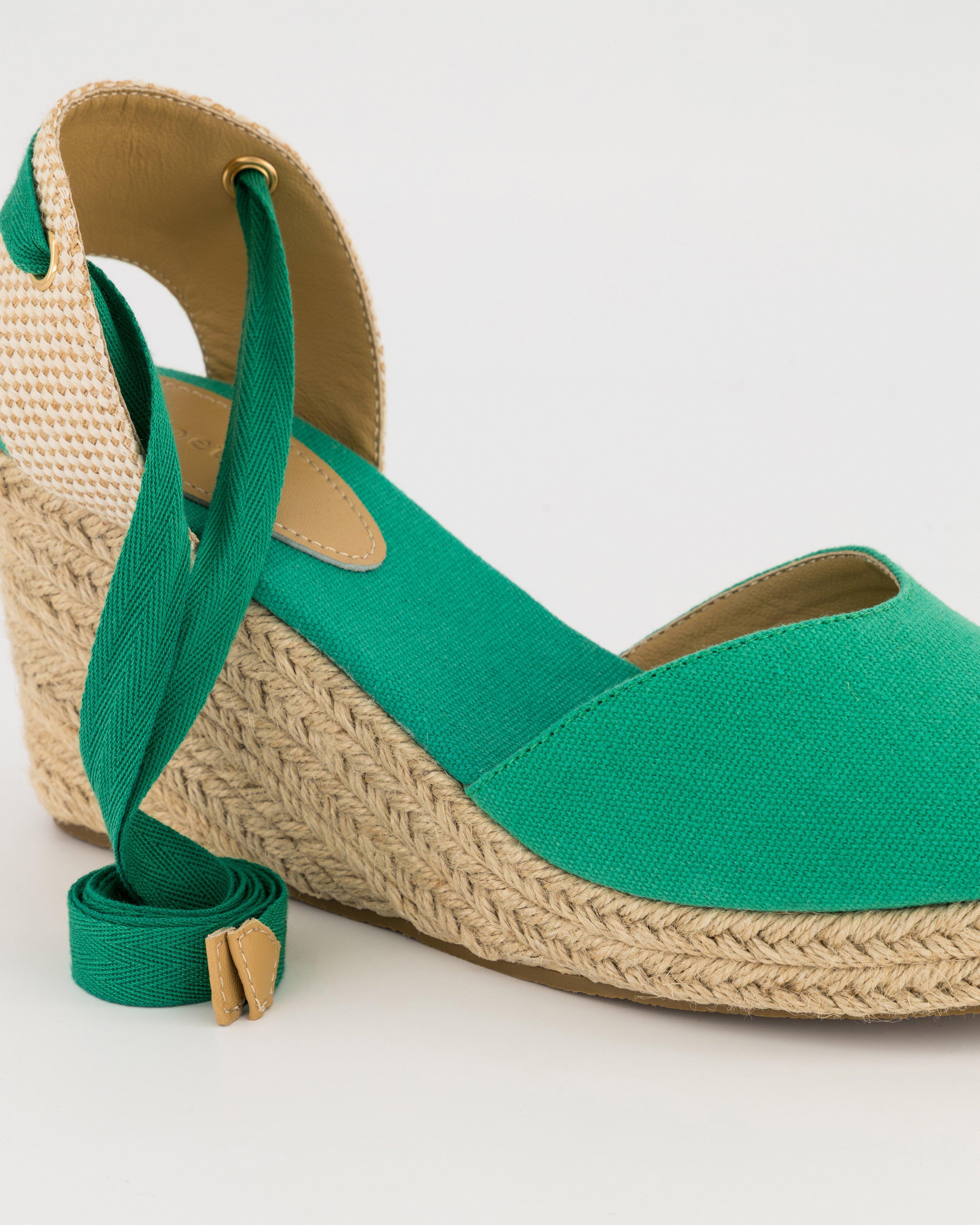 Lisa Wedge Shoe -  summergreen