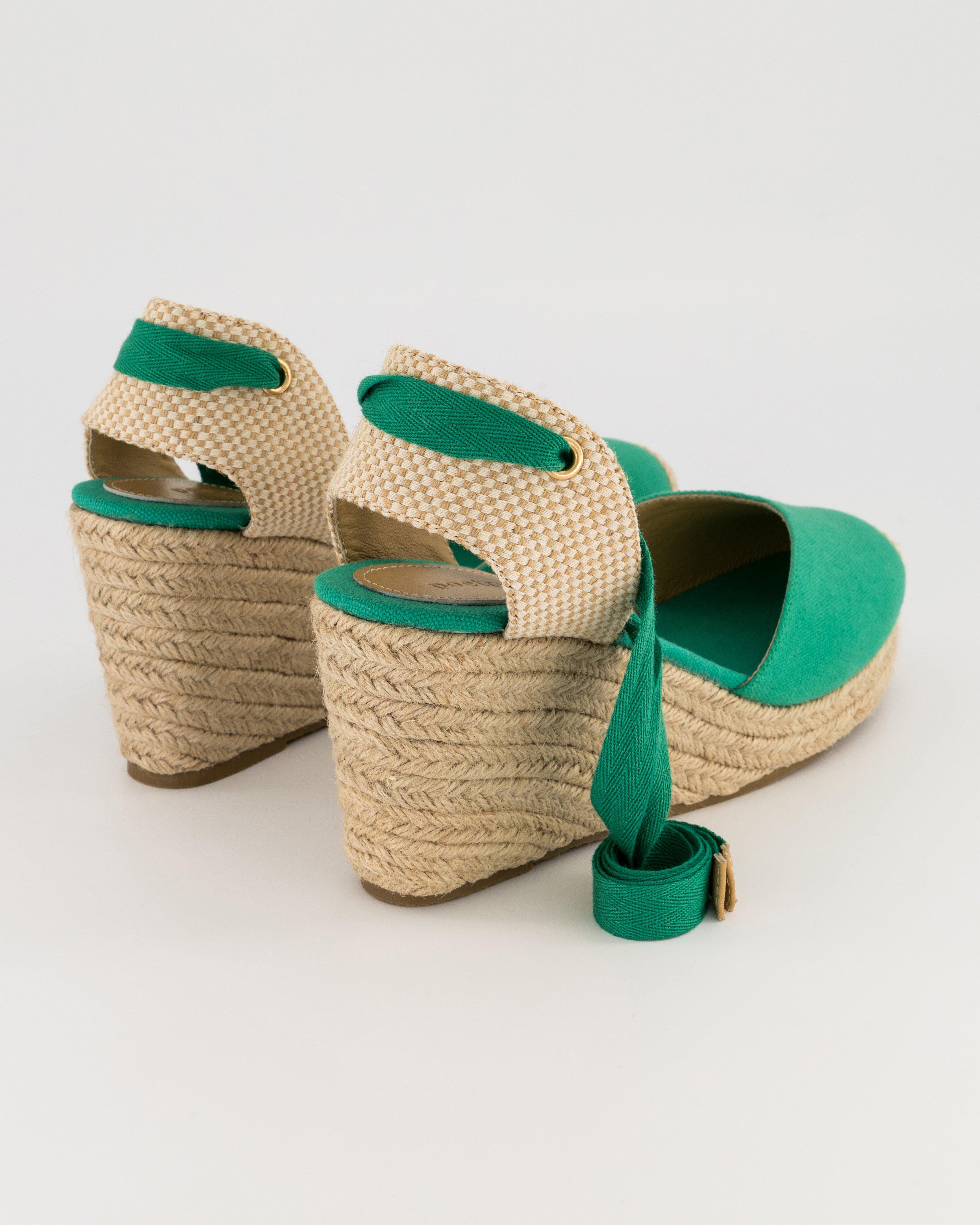 Lisa Wedge Shoe -  summergreen