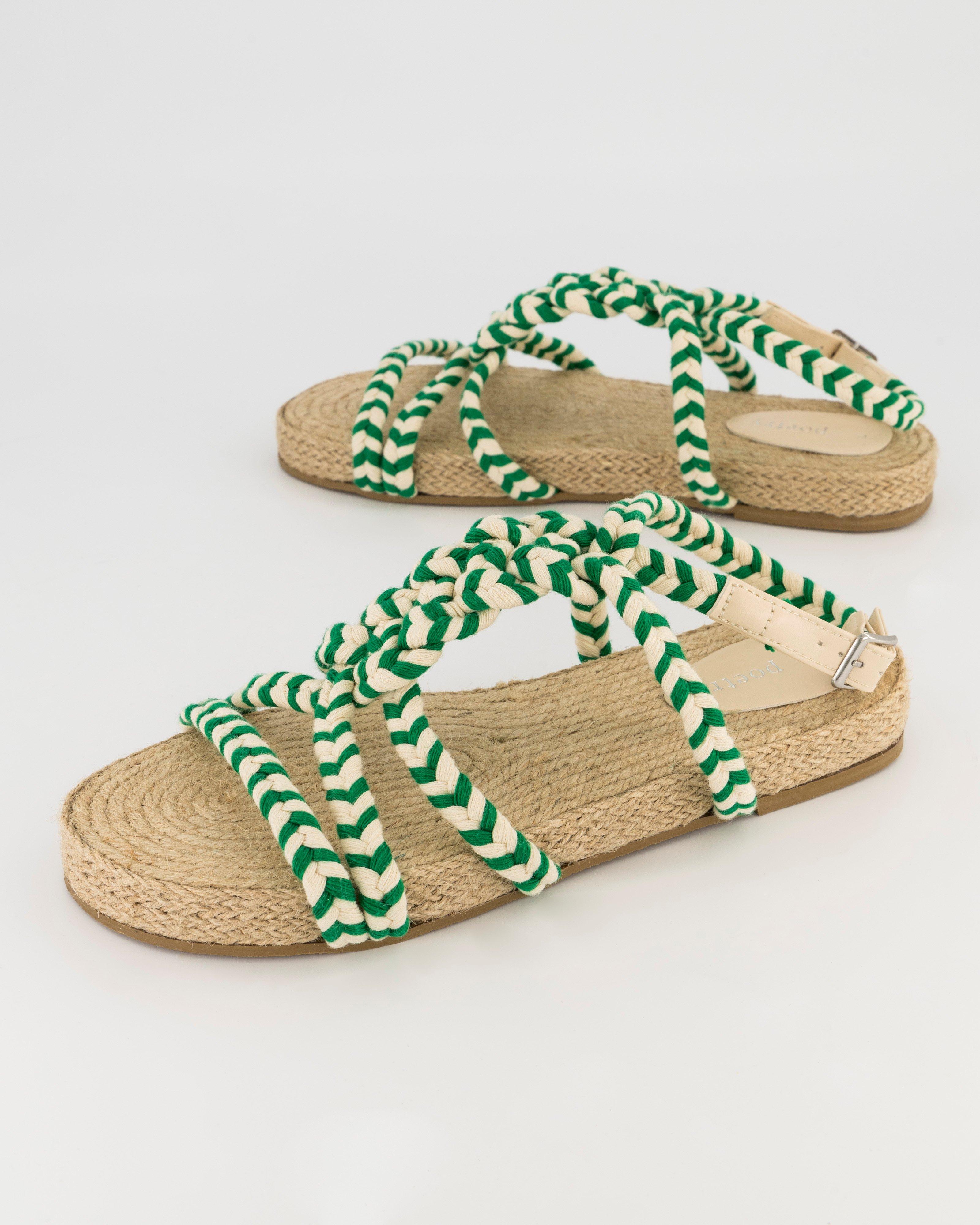 Serenity Sandal -  green