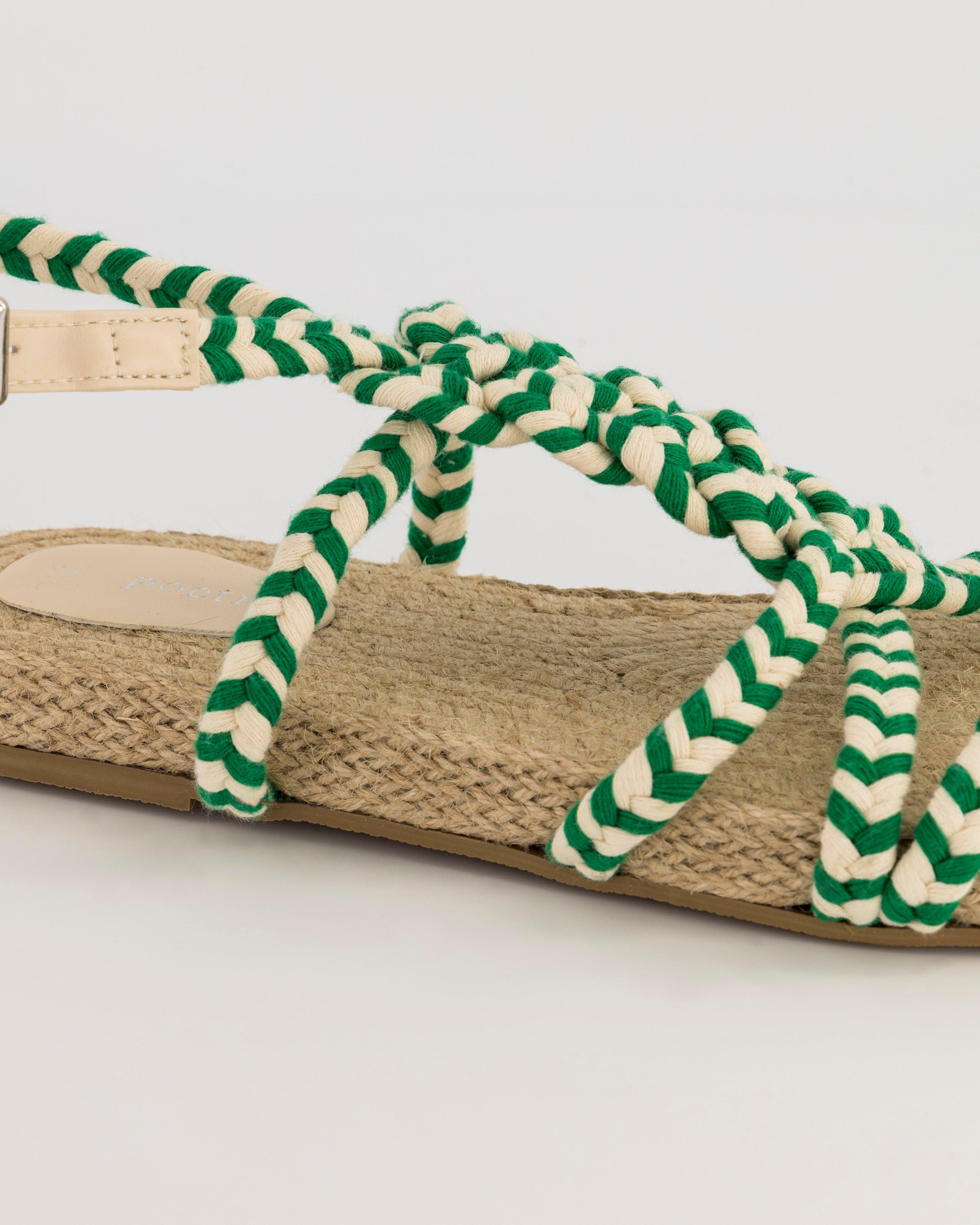 Serenity Sandal -  green