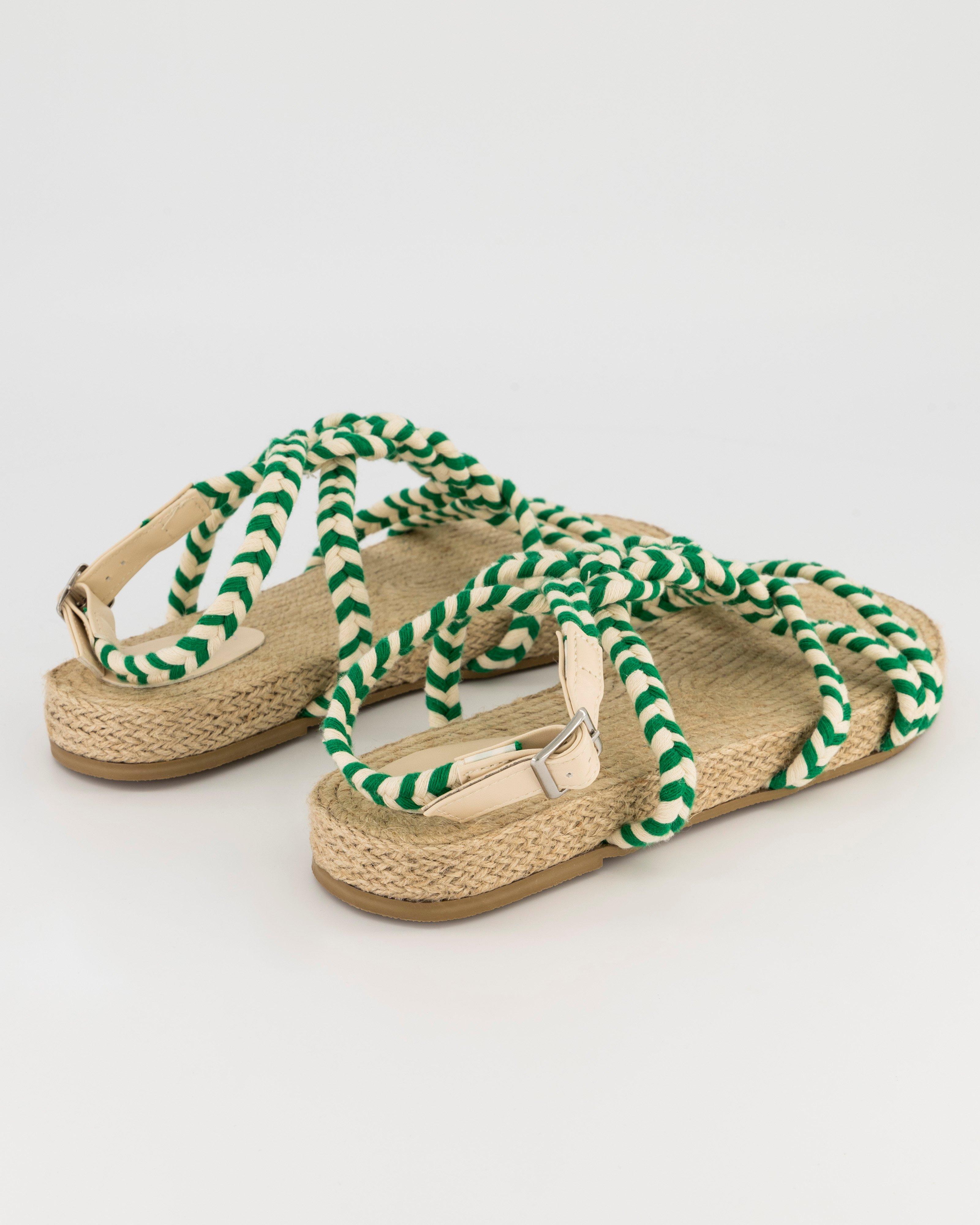 Serenity Sandal -  green