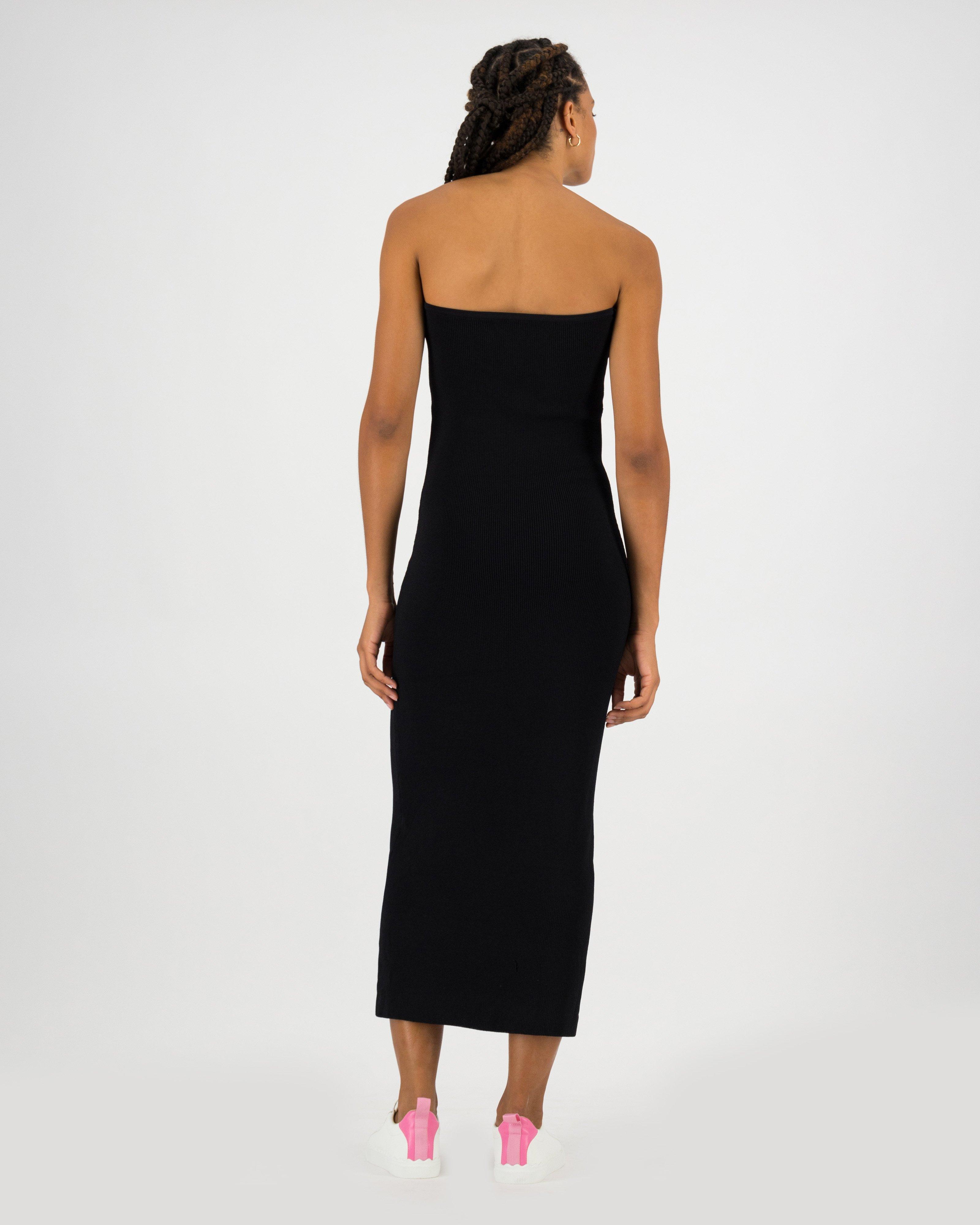 Sierra Strapless Dress -  black