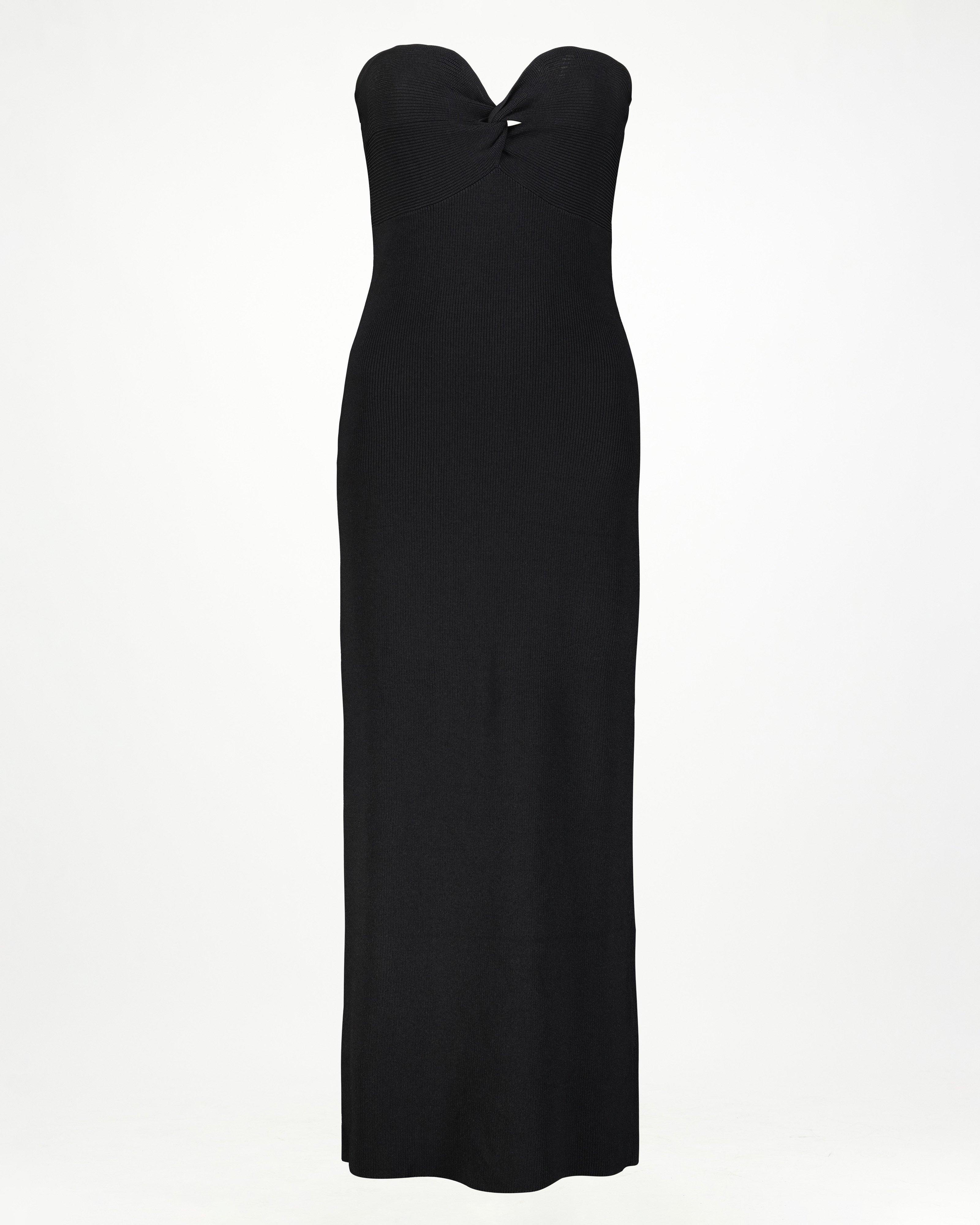 Sierra Strapless Dress -  black