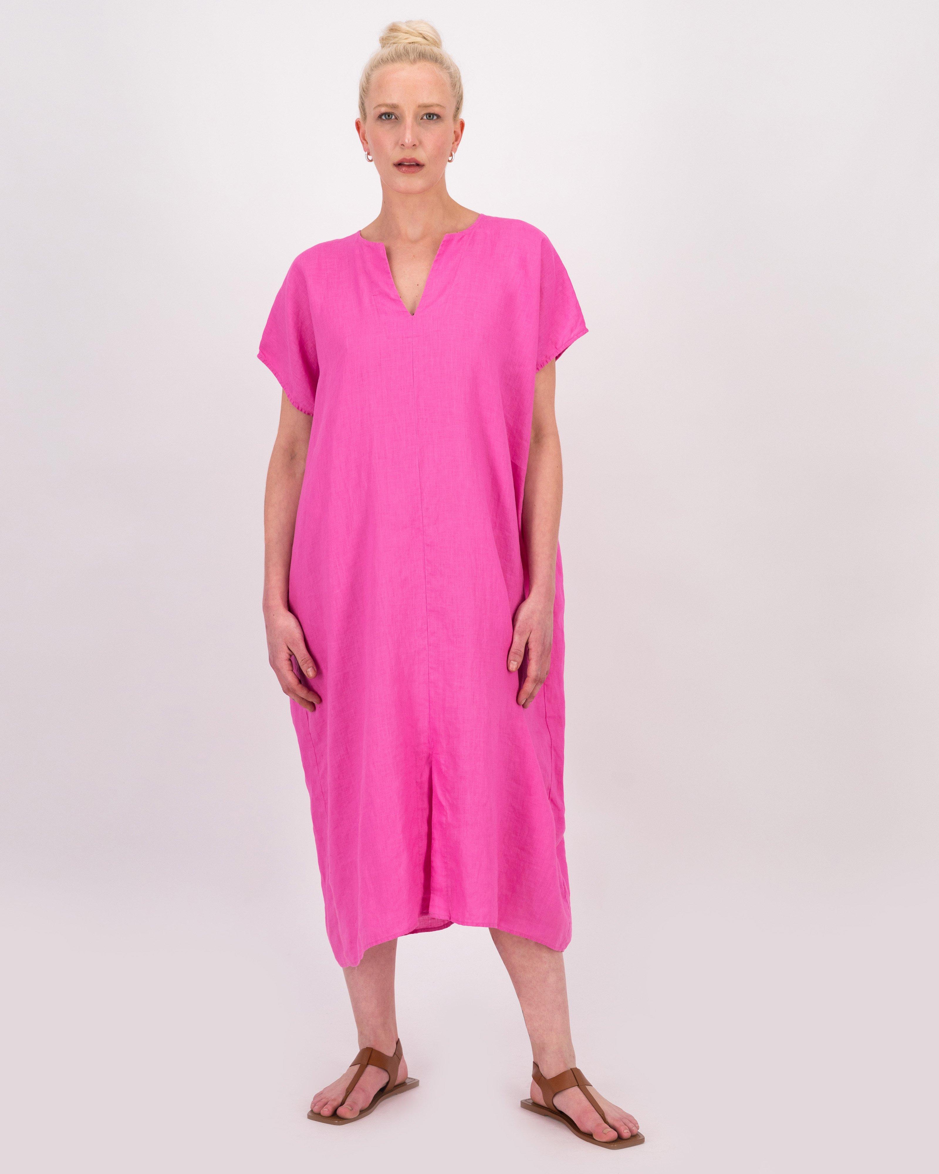 Edith Long Kaftan -  pink