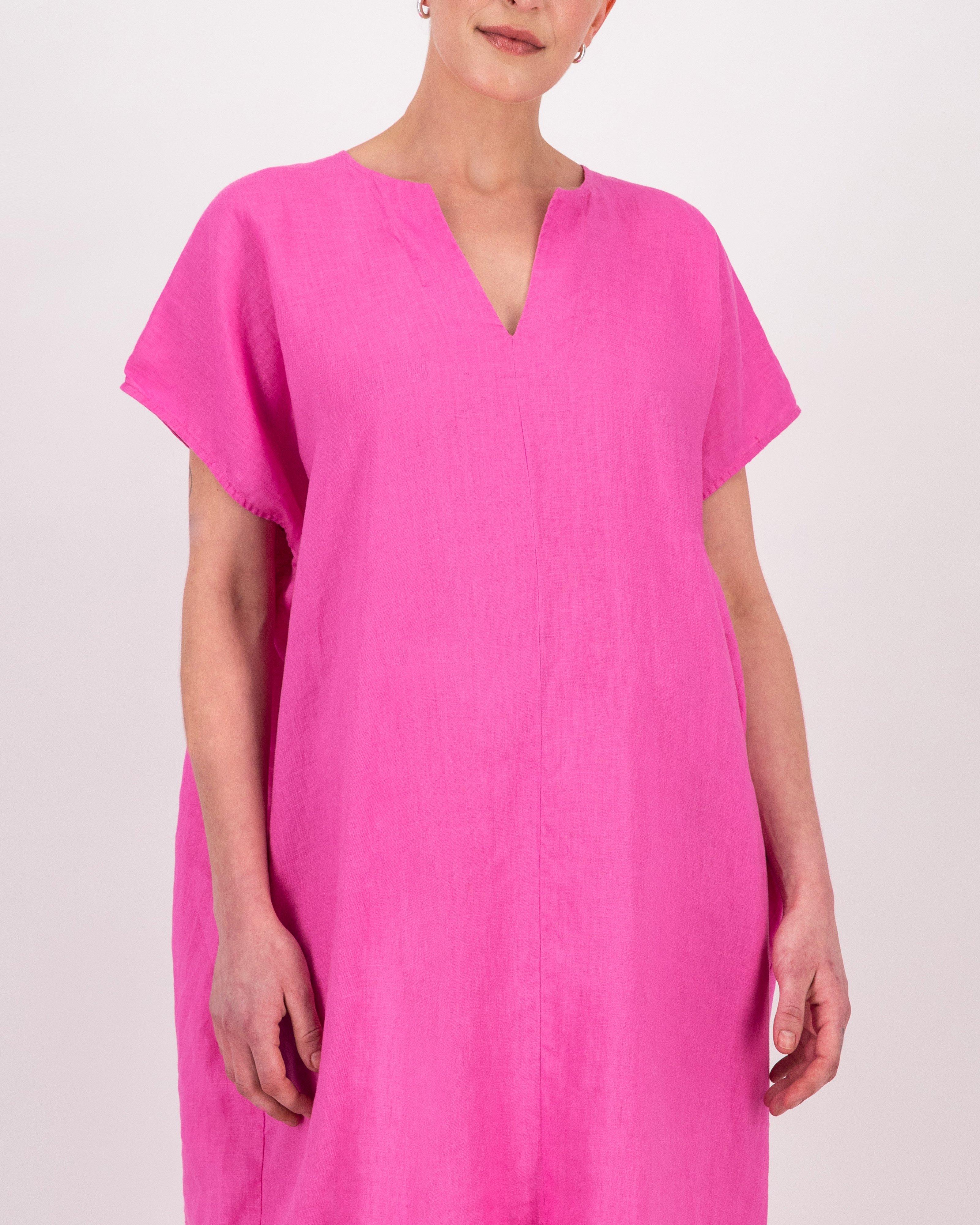 Edith Long Kaftan -  pink