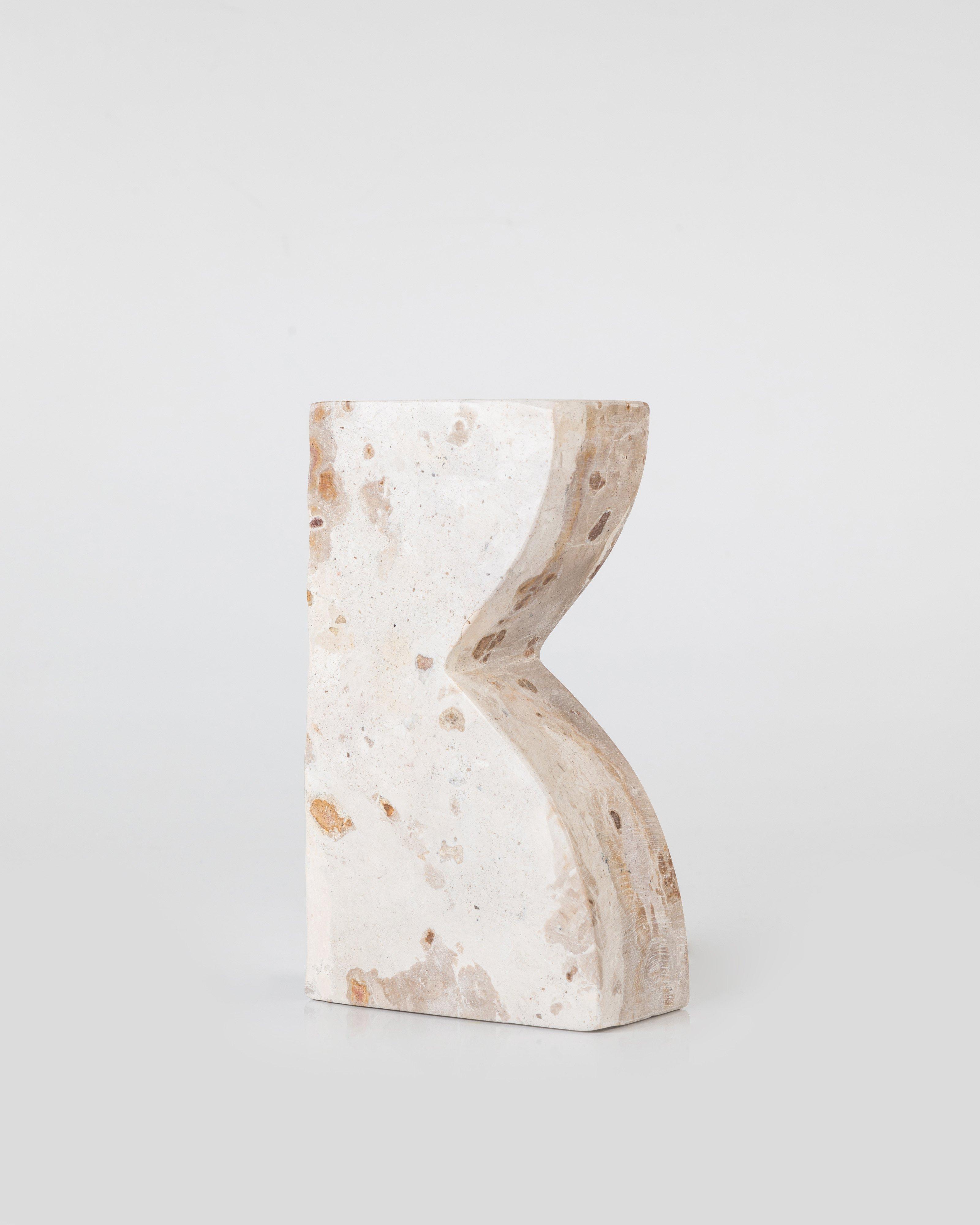 Marble Book Ends -  taupe