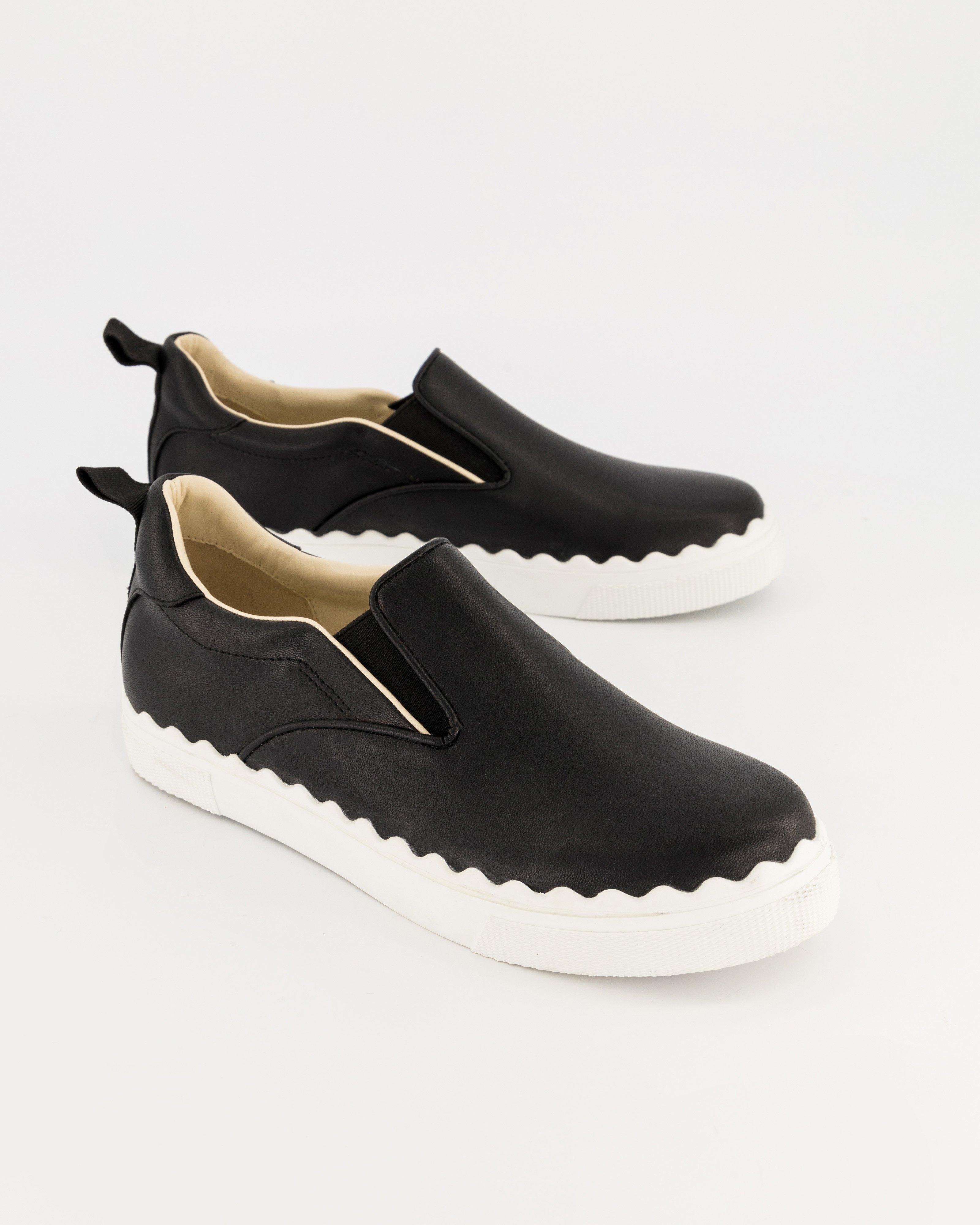 Nasreen Slip on Sneaker -  black