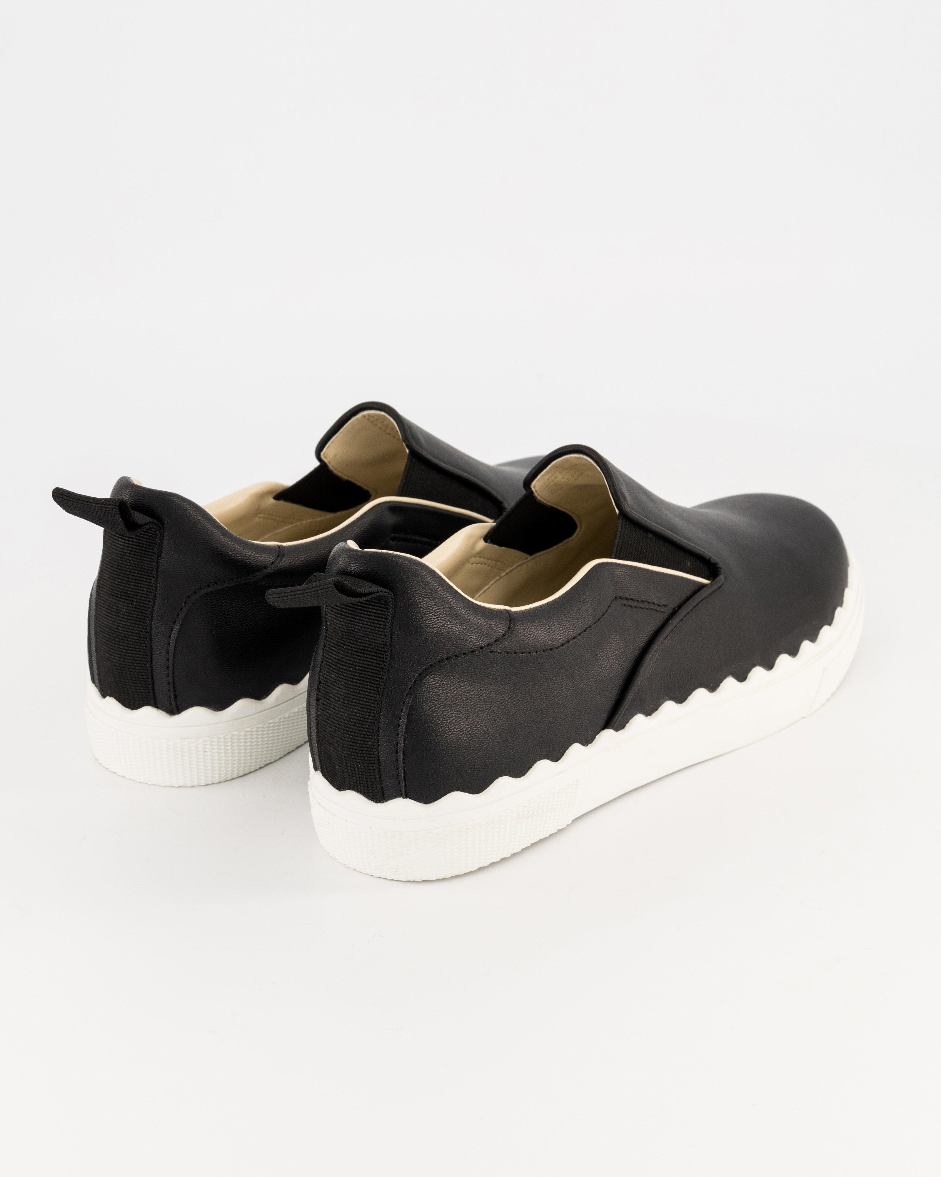 Nasreen Slip on Sneaker -  black