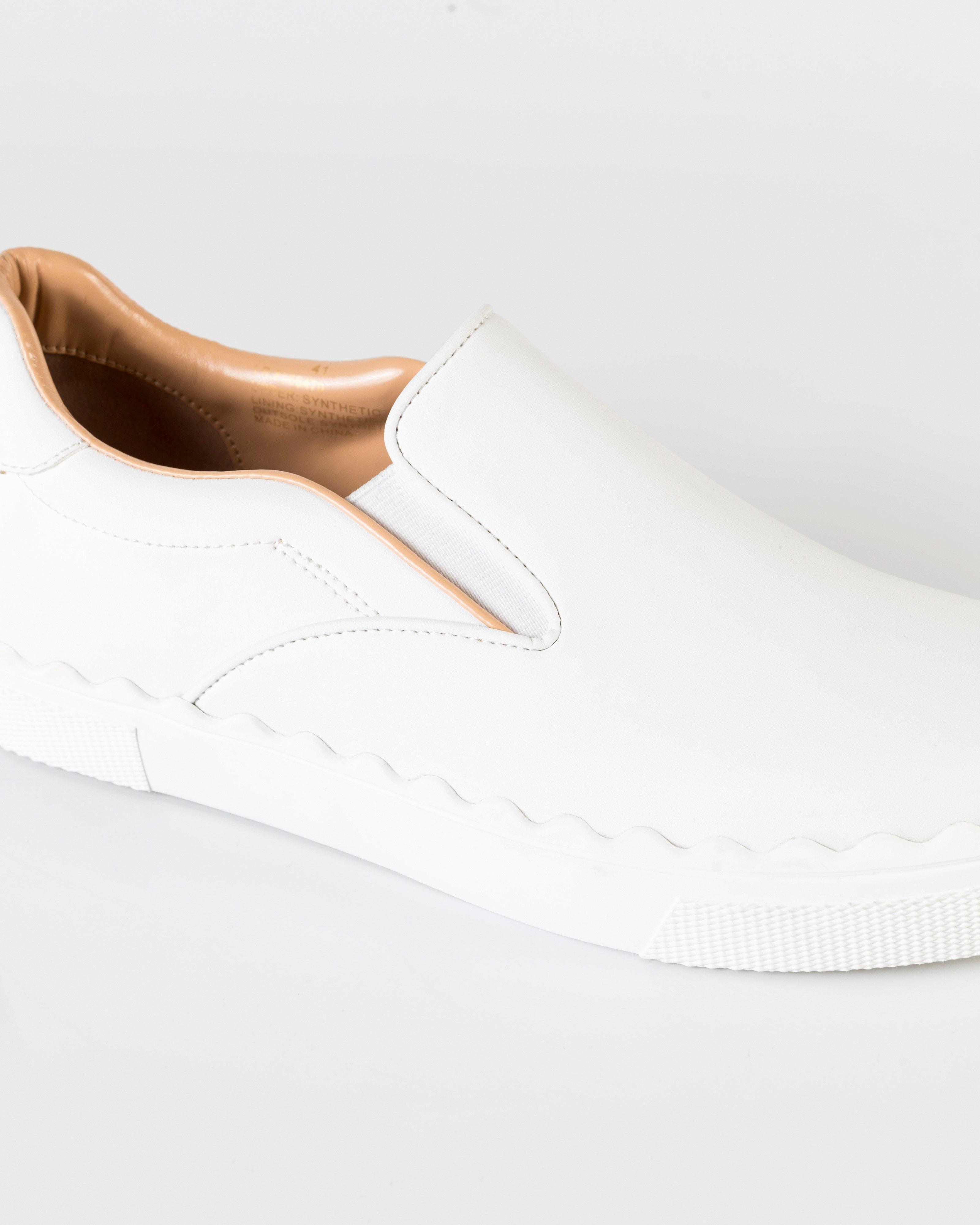 Nasreen Slip on Sneaker -  white