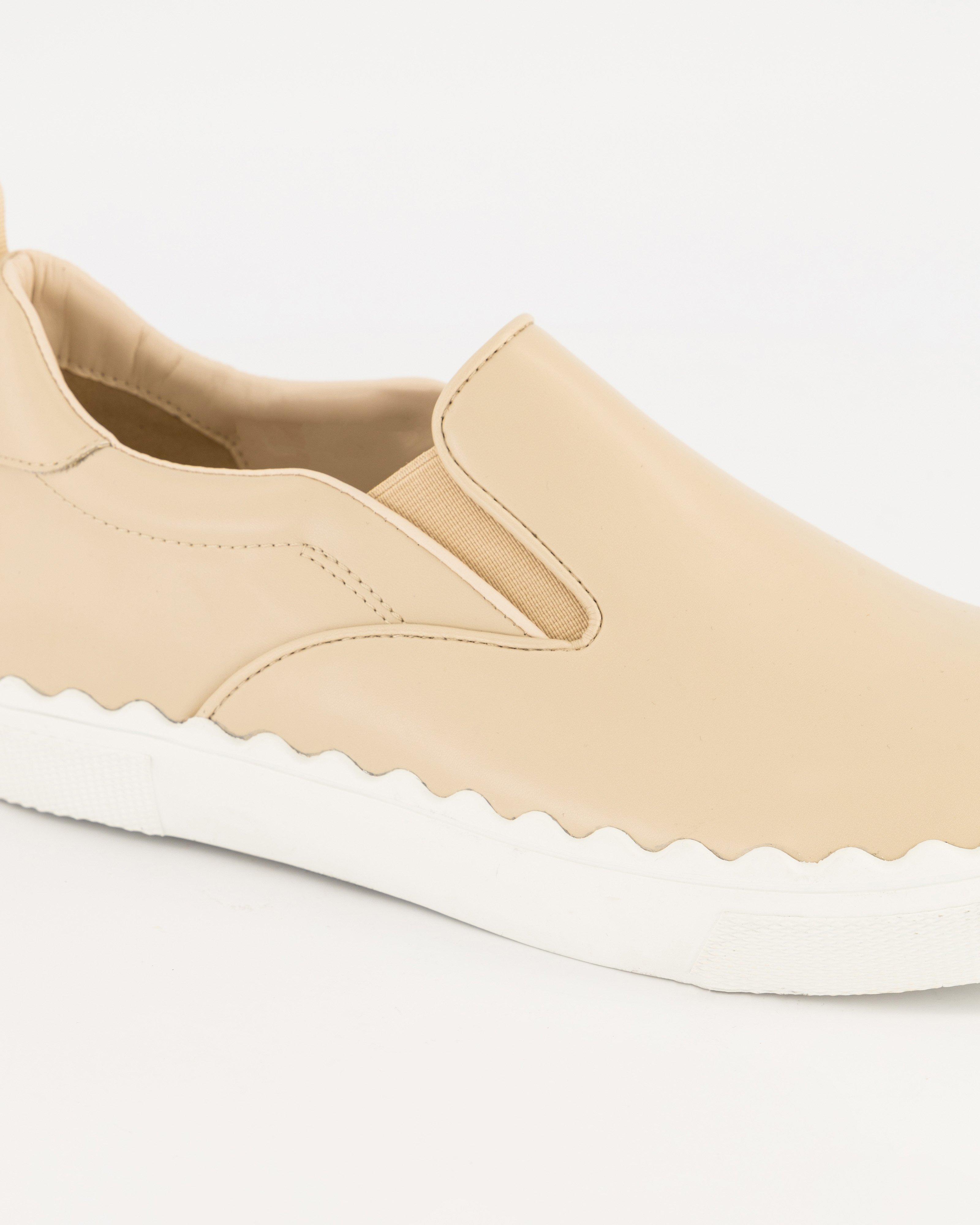 Nasreen Slip on Sneaker -  nude