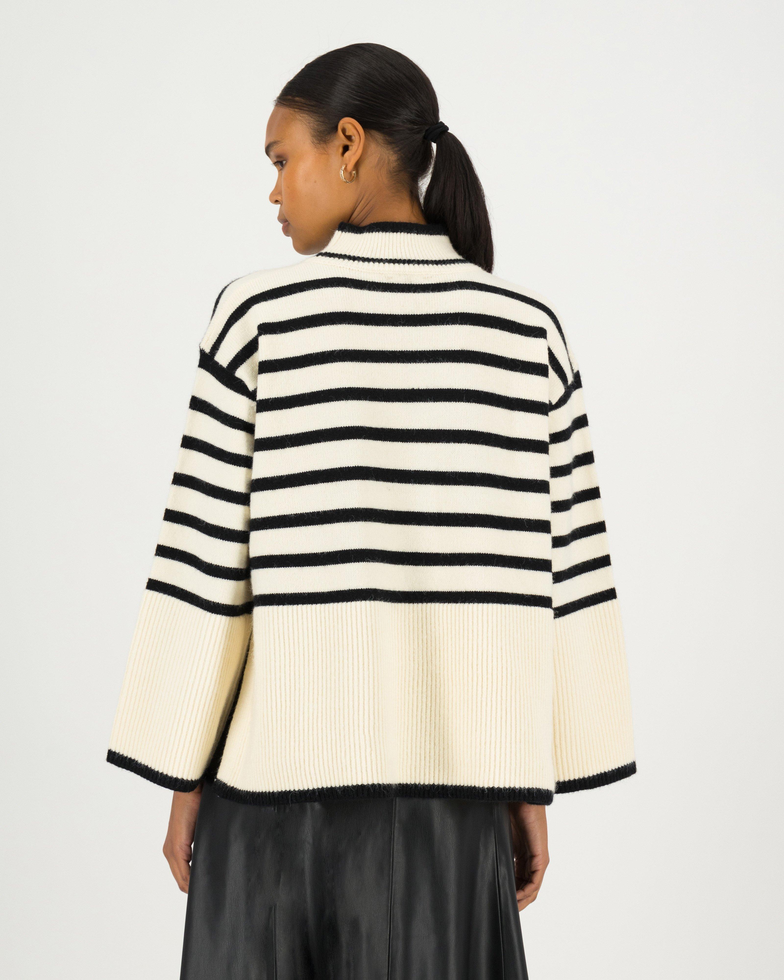 Romie Striped Jumper -  milk