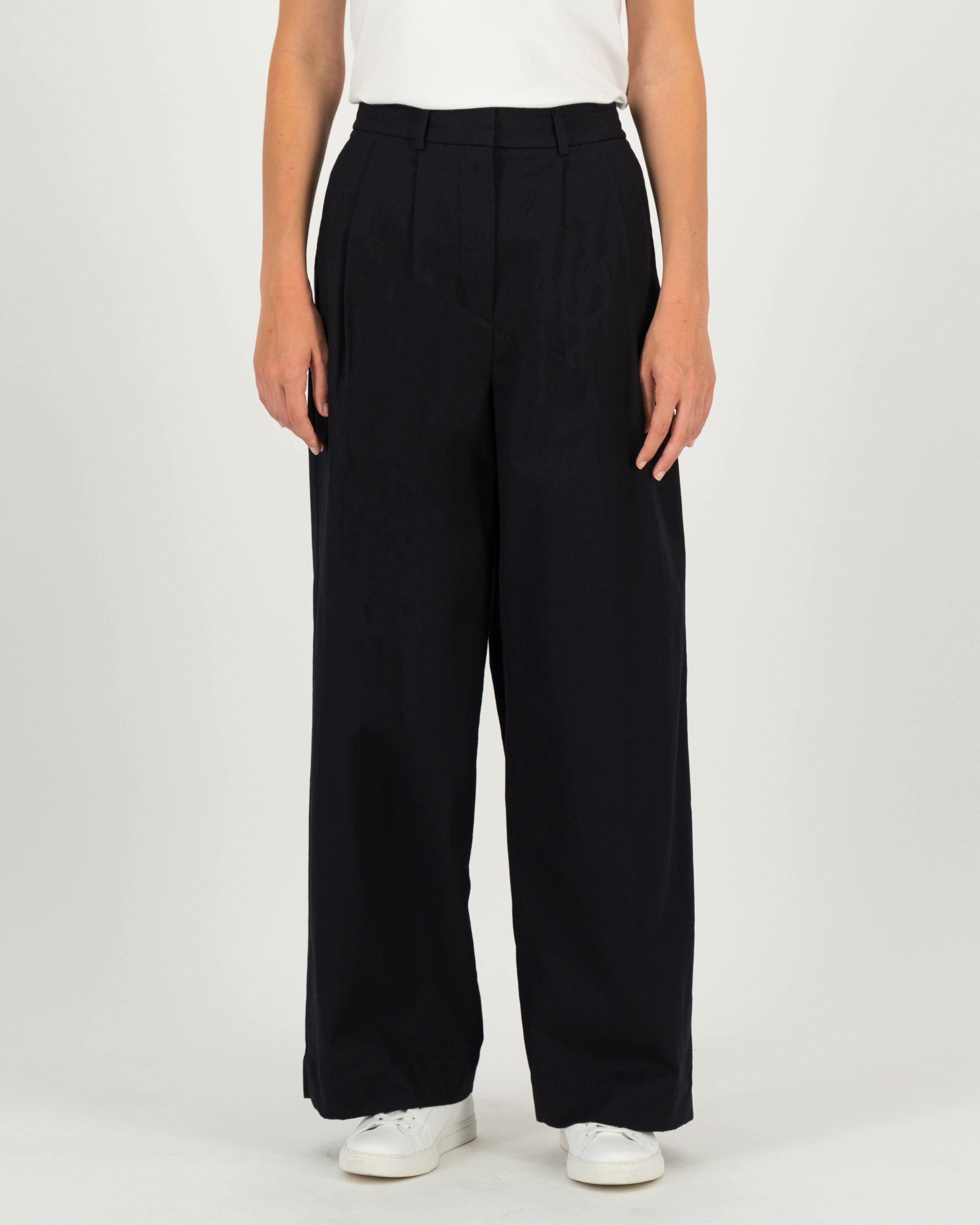 Poetry Rylen Relaxed Pant -  black