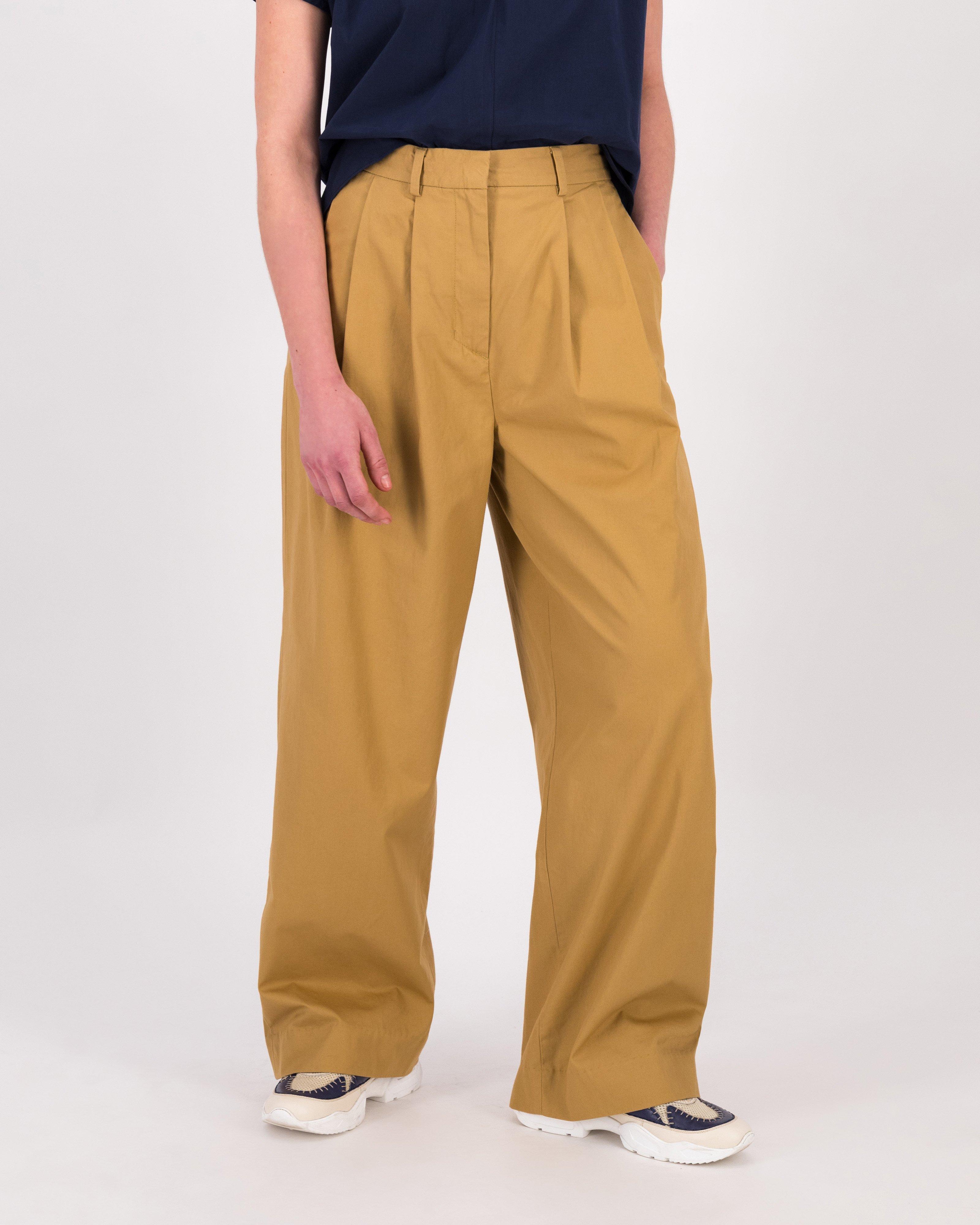 Poetry Rylen Relaxed Pant -  brown